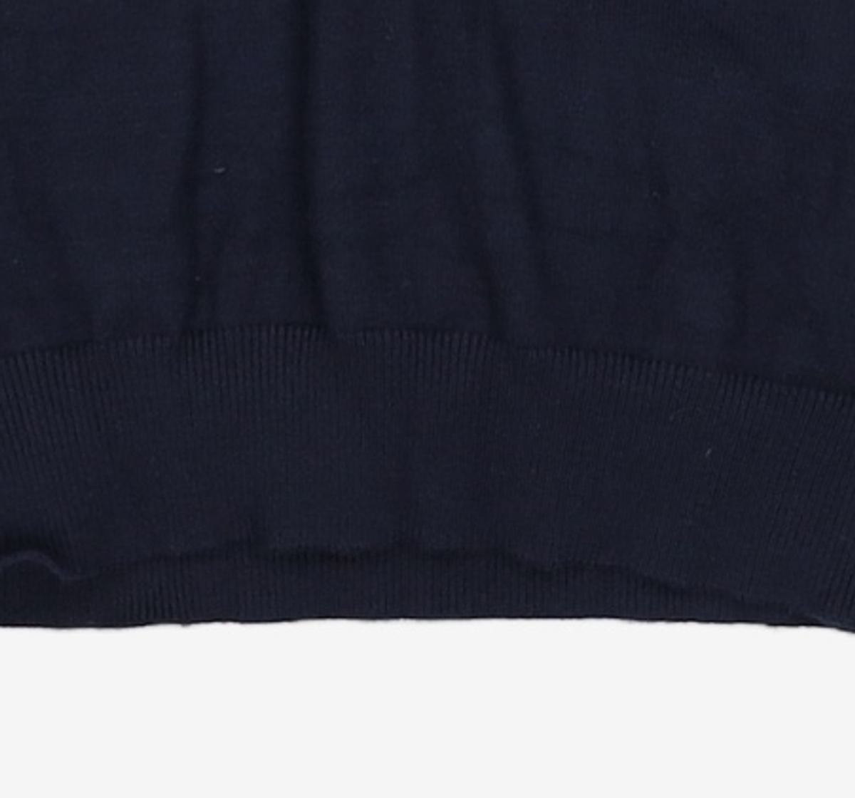 엽페(YUPPE) V color knit_navy FREE