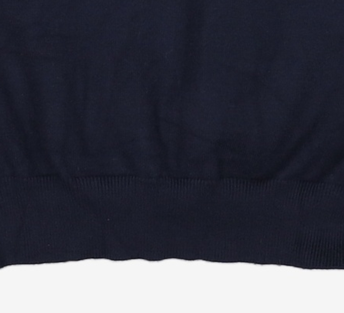 엽페(YUPPE) V color knit_navy FREE