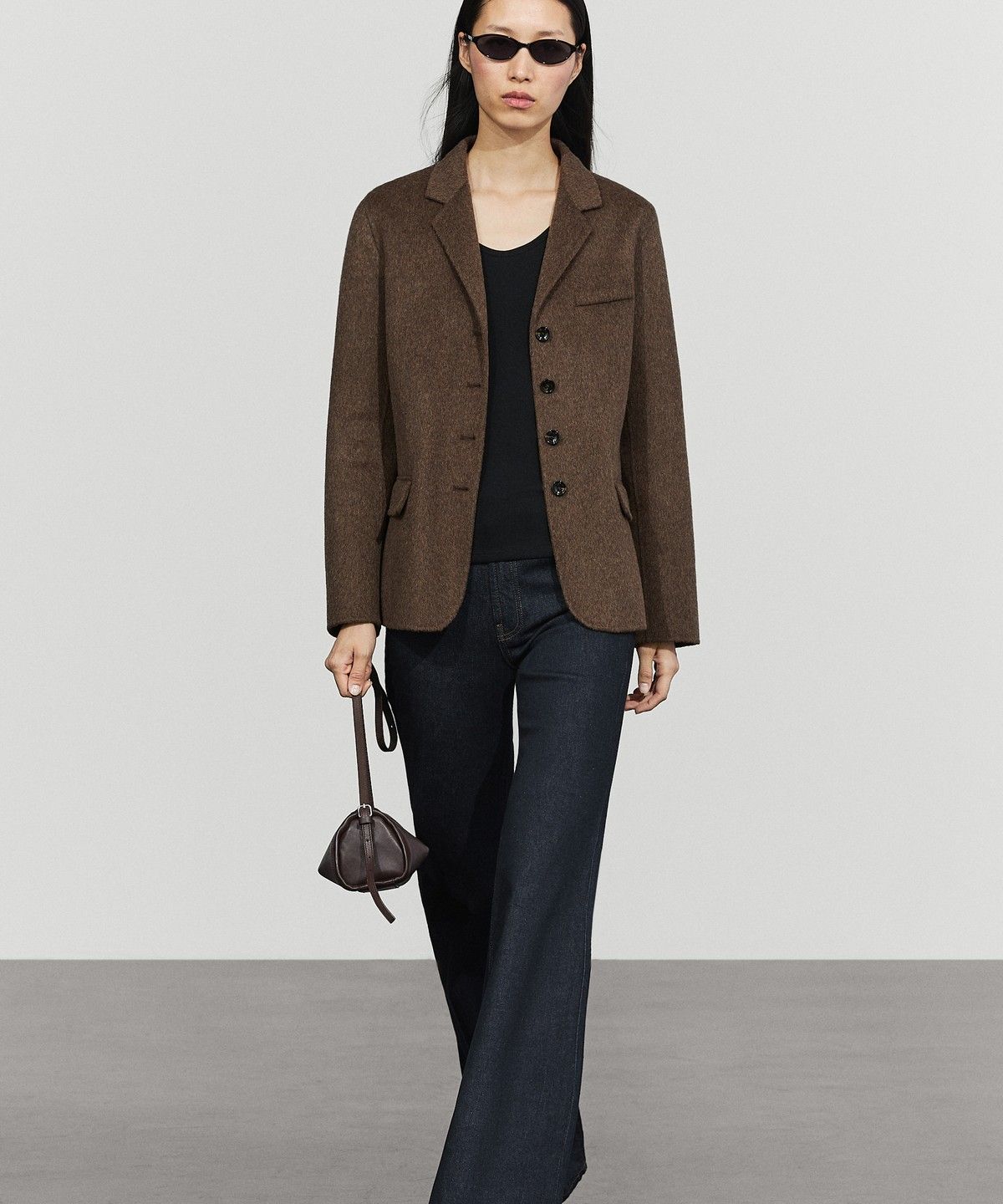 마시모두띠(MASSIMO DUTTI) 울 블렌드 블레이저