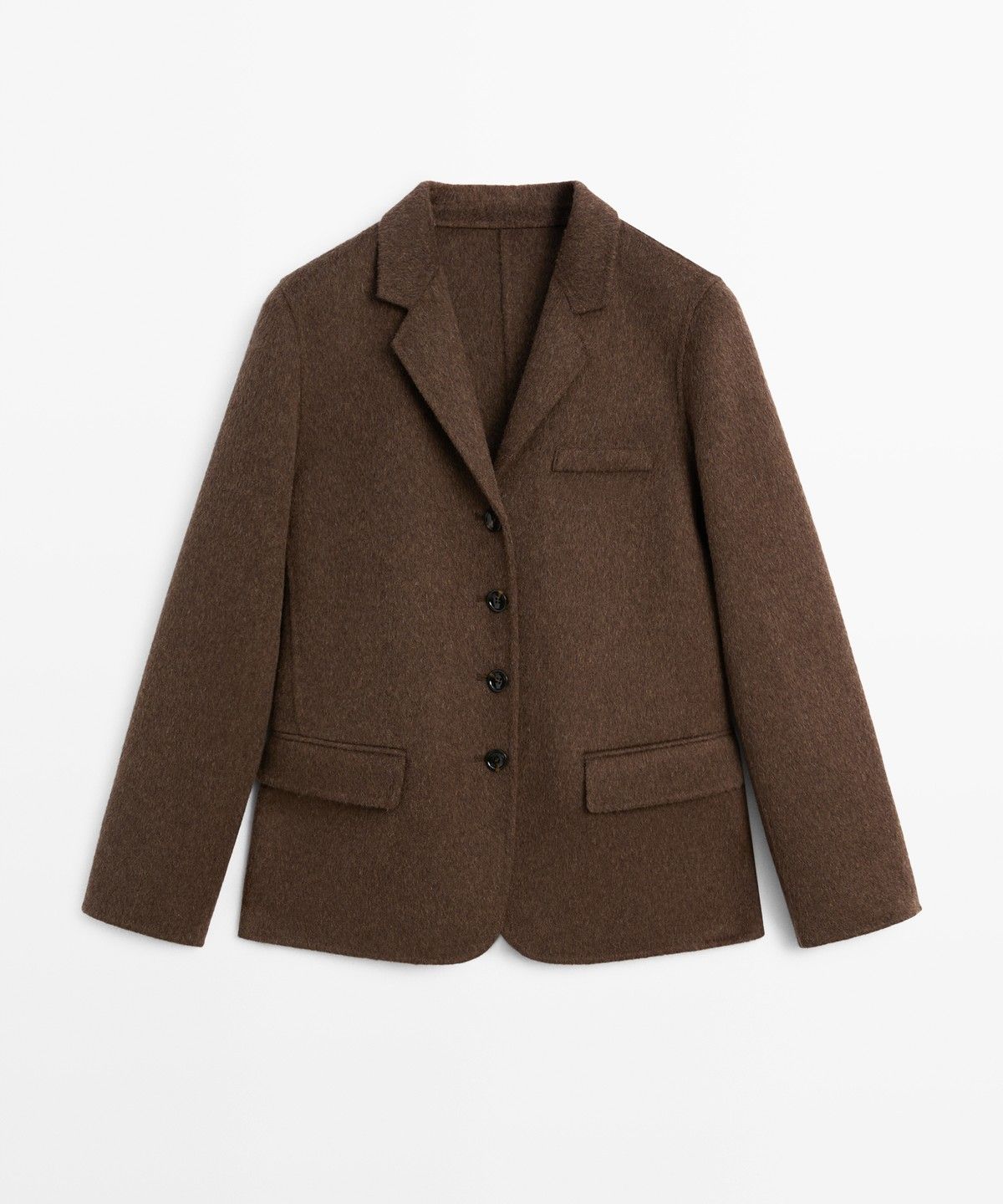 마시모두띠(MASSIMO DUTTI) 울 블렌드 블레이저