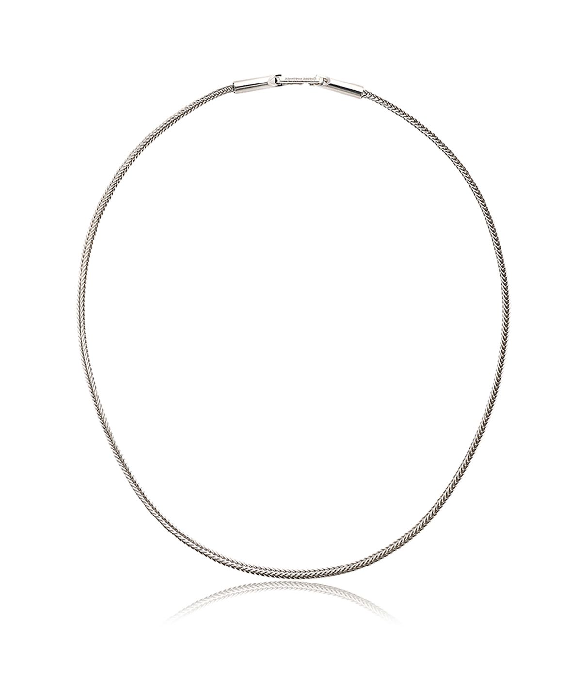 그라스마티네(GRASSE MATINEE) Pipe Cube chain Necklace