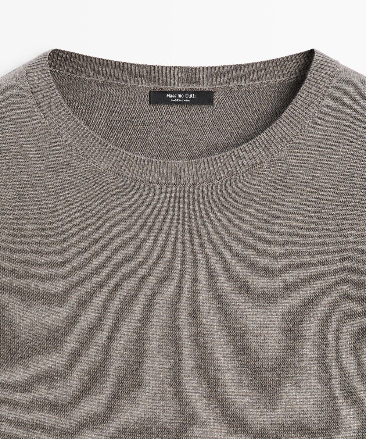 마시모두띠(MASSIMO DUTTI) 더블 슬리브 오버사이즈 니트 스웨터