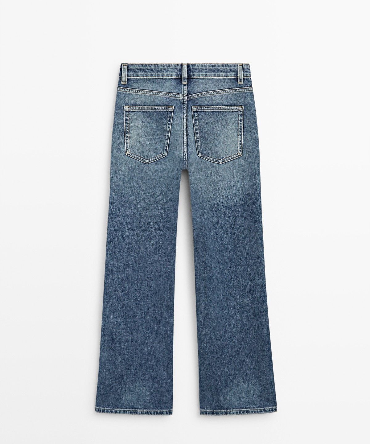 마시모두띠(MASSIMO DUTTI) 하이라이즈 부츠컷 데님