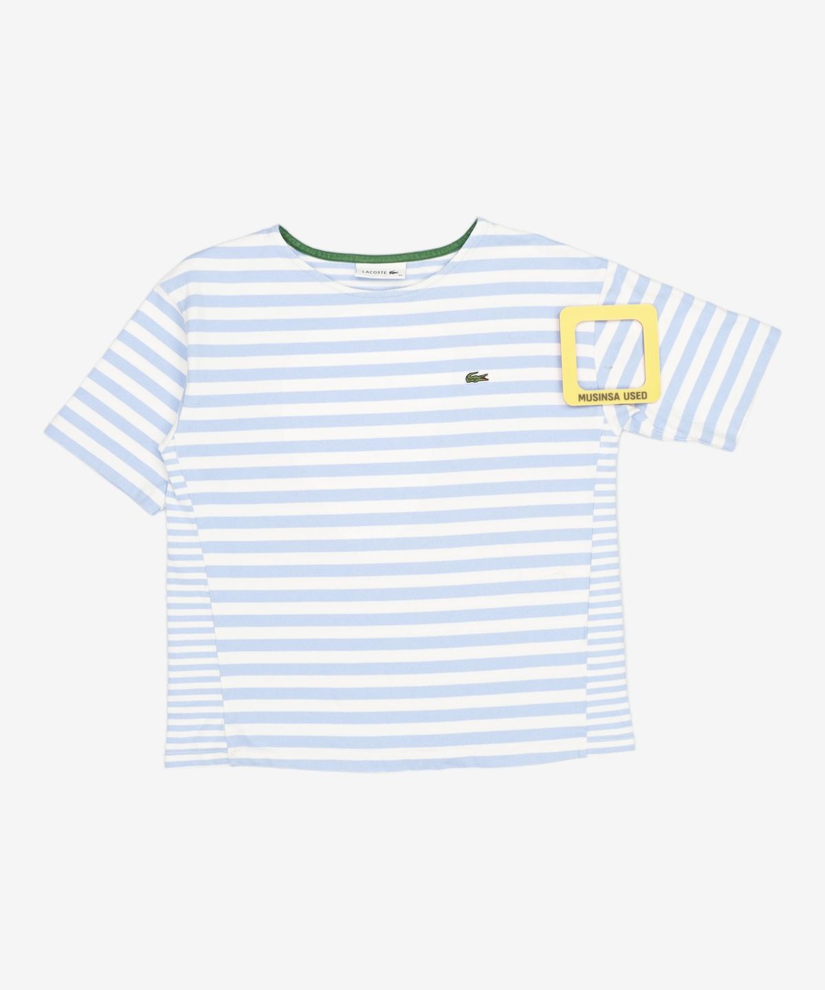 라코스테(LACOSTE) 여성 보트넥 티셔츠 TF2724-51G ESZW 34