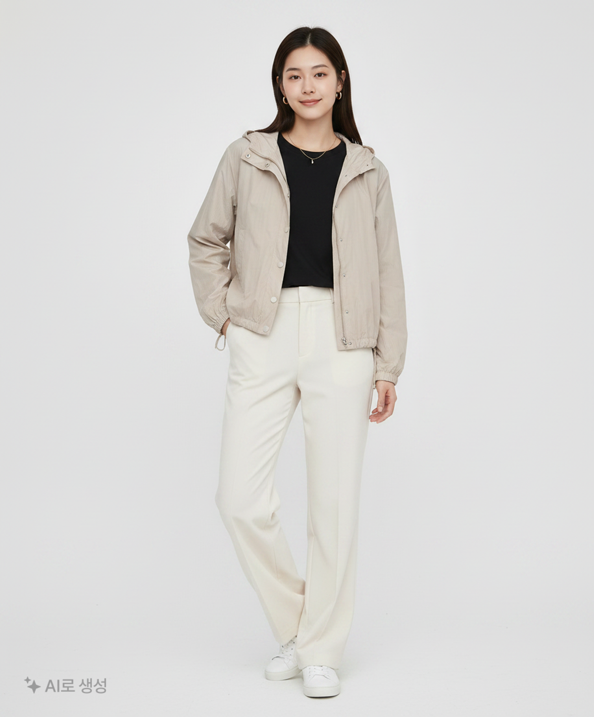 스파오(SPAO) 나일론/코치 재킷 L