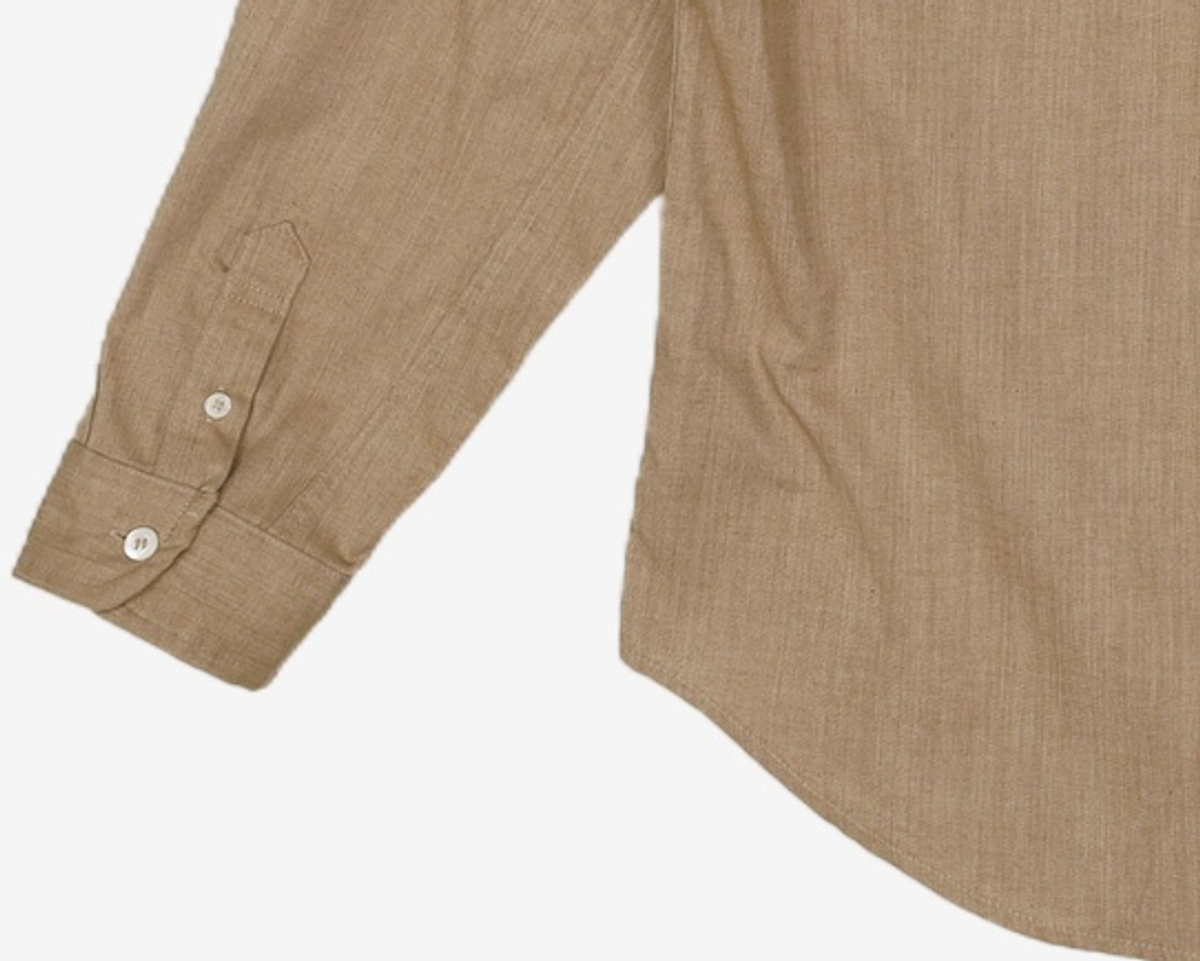 오가프(OGARP) Navaho Pringting Long Sleeve Shirt Beige 3