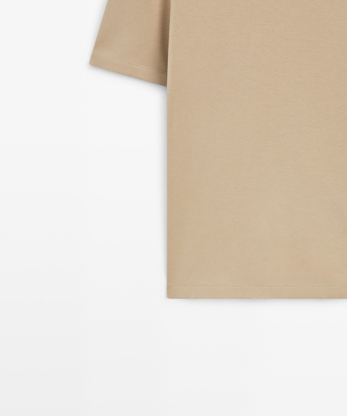 마시모두띠(MASSIMO DUTTI) 레귤러 핏 반팔 티셔츠