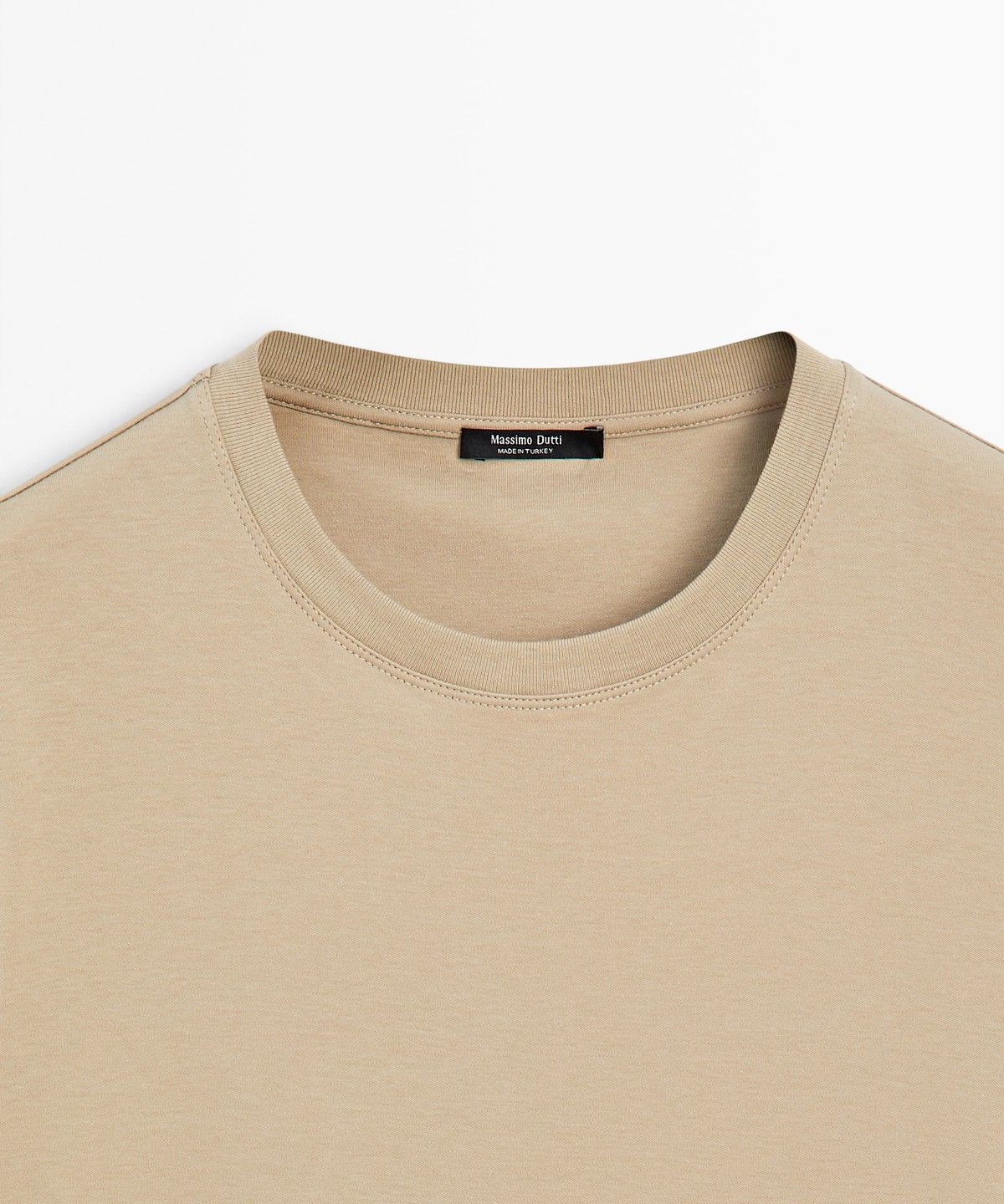 마시모두띠(MASSIMO DUTTI) 레귤러 핏 반팔 티셔츠