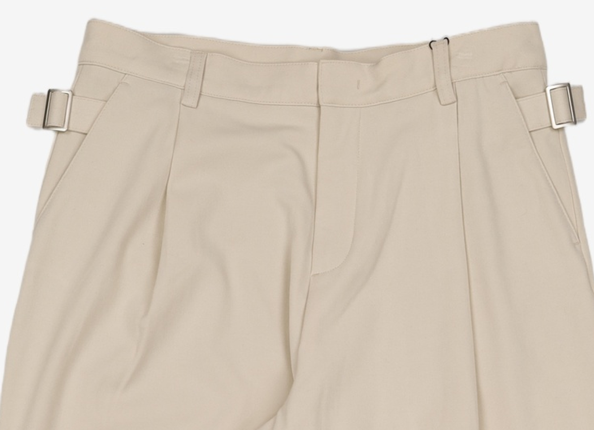 엠엠지엘(MMGL) WOMENS 2WAY WIDE PANTS (BEIGE) 4