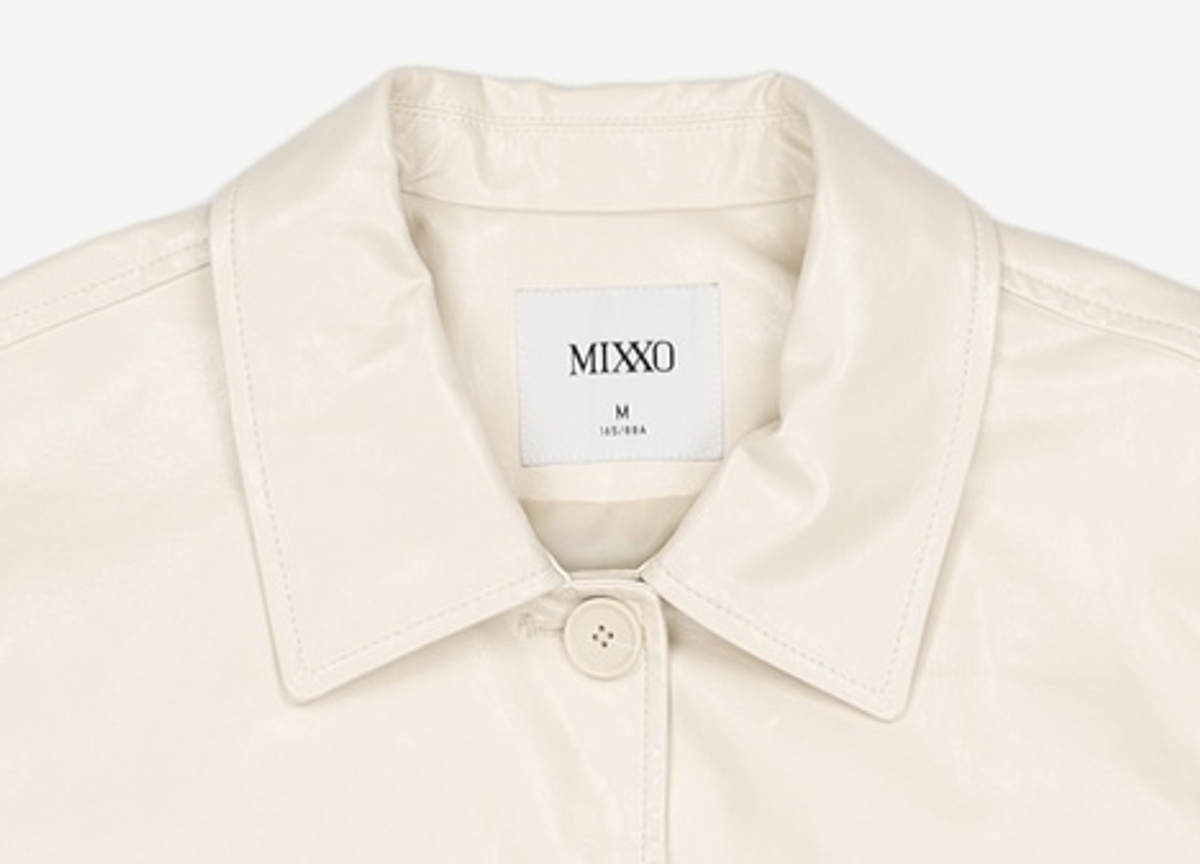미쏘(MIXXO) 레더/라이더스 재킷 M