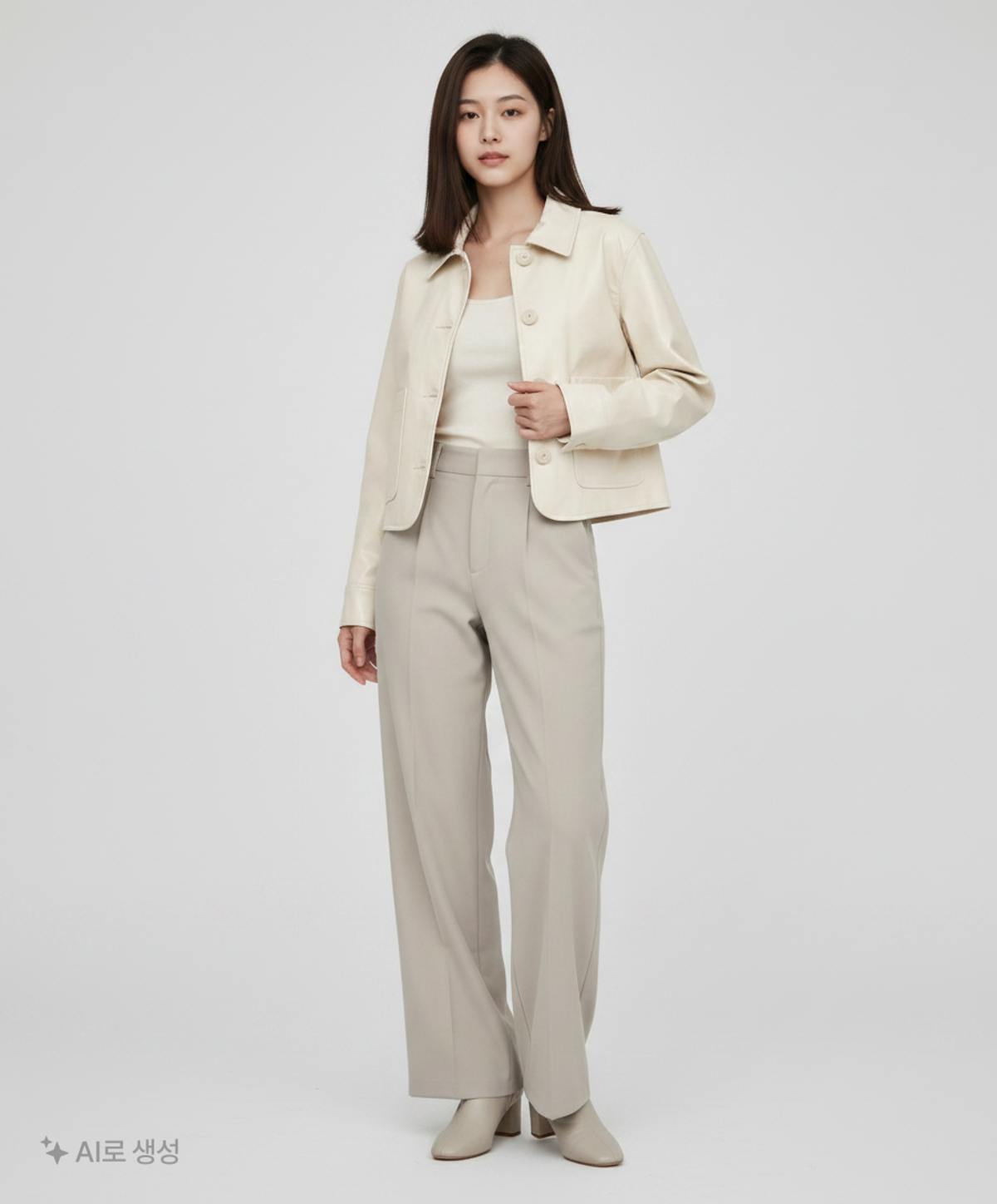 미쏘(MIXXO) 레더/라이더스 재킷 M