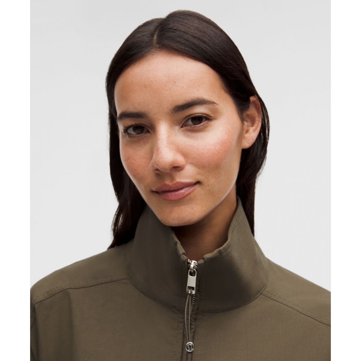 룰루레몬(LULULEMON) LuluLinen 퍼넬넥 재킷  OVBR