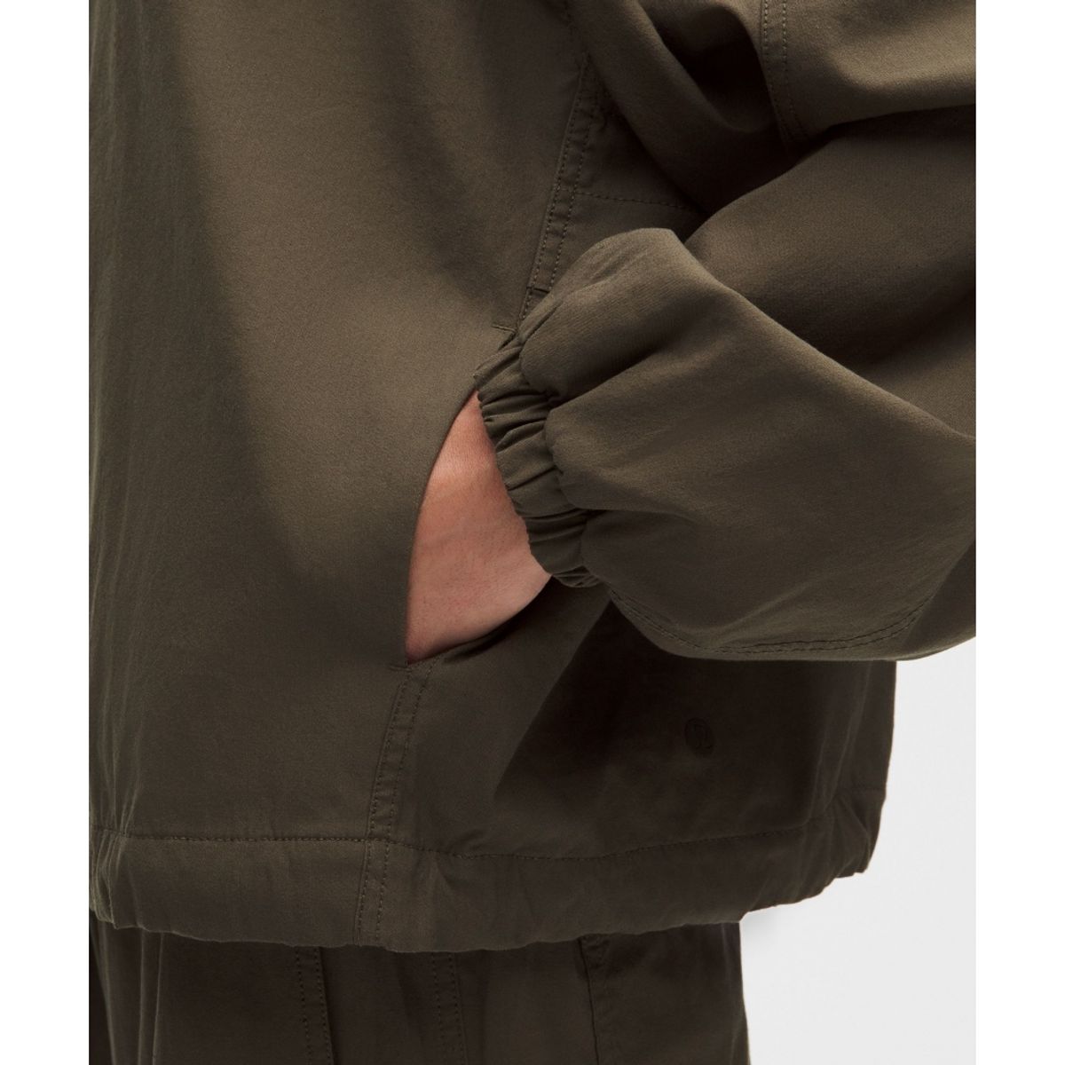 룰루레몬(LULULEMON) LuluLinen 퍼넬넥 재킷  OVBR