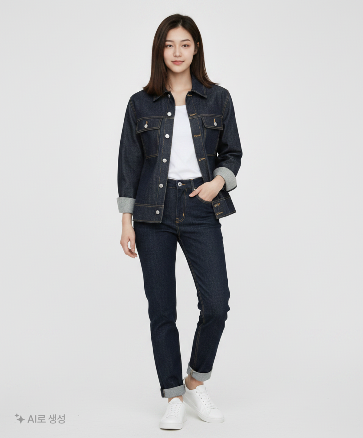 토피(TOFFEE) 데님/트러커 재킷 L