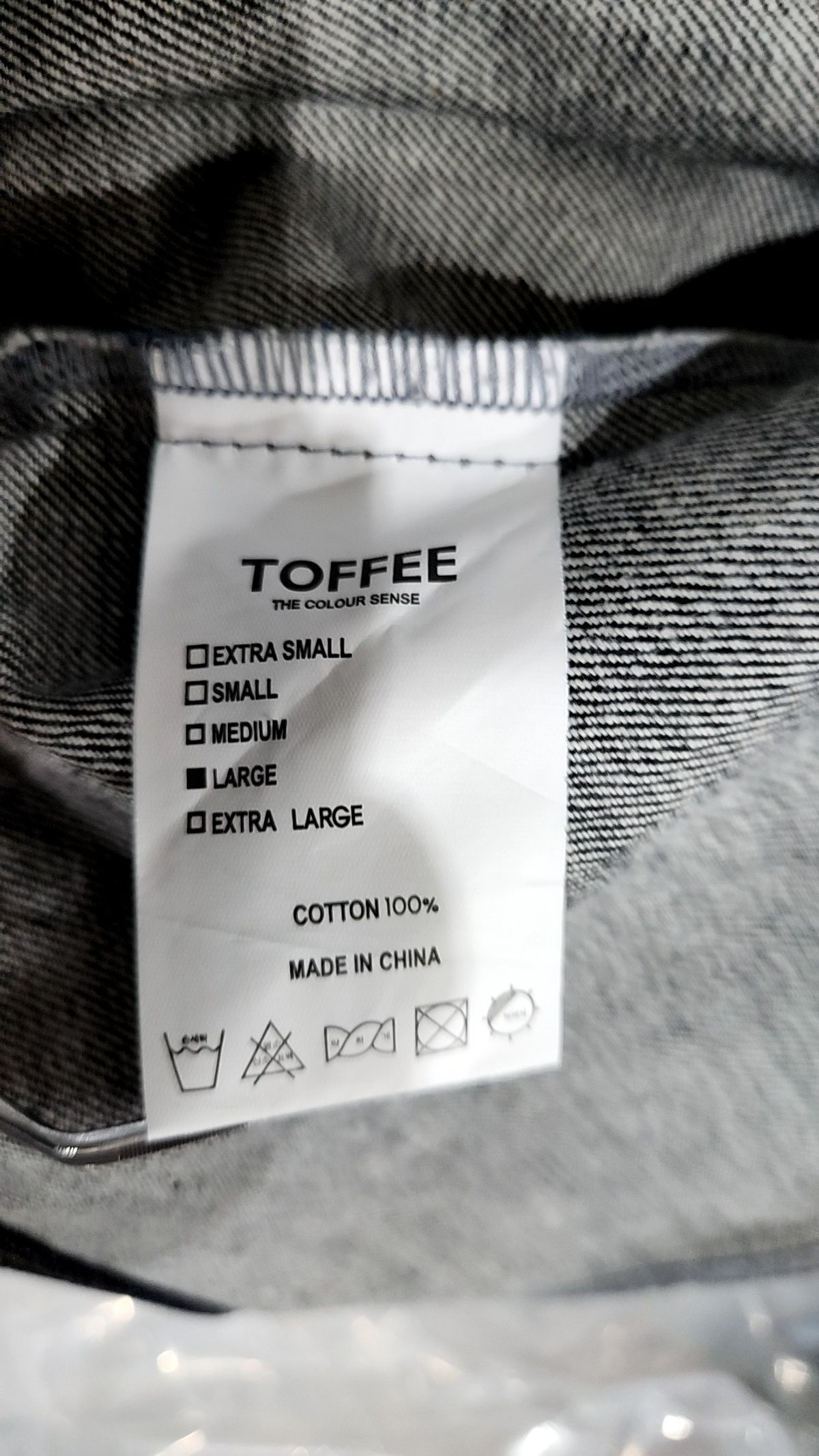 토피(TOFFEE) 데님/트러커 재킷 L