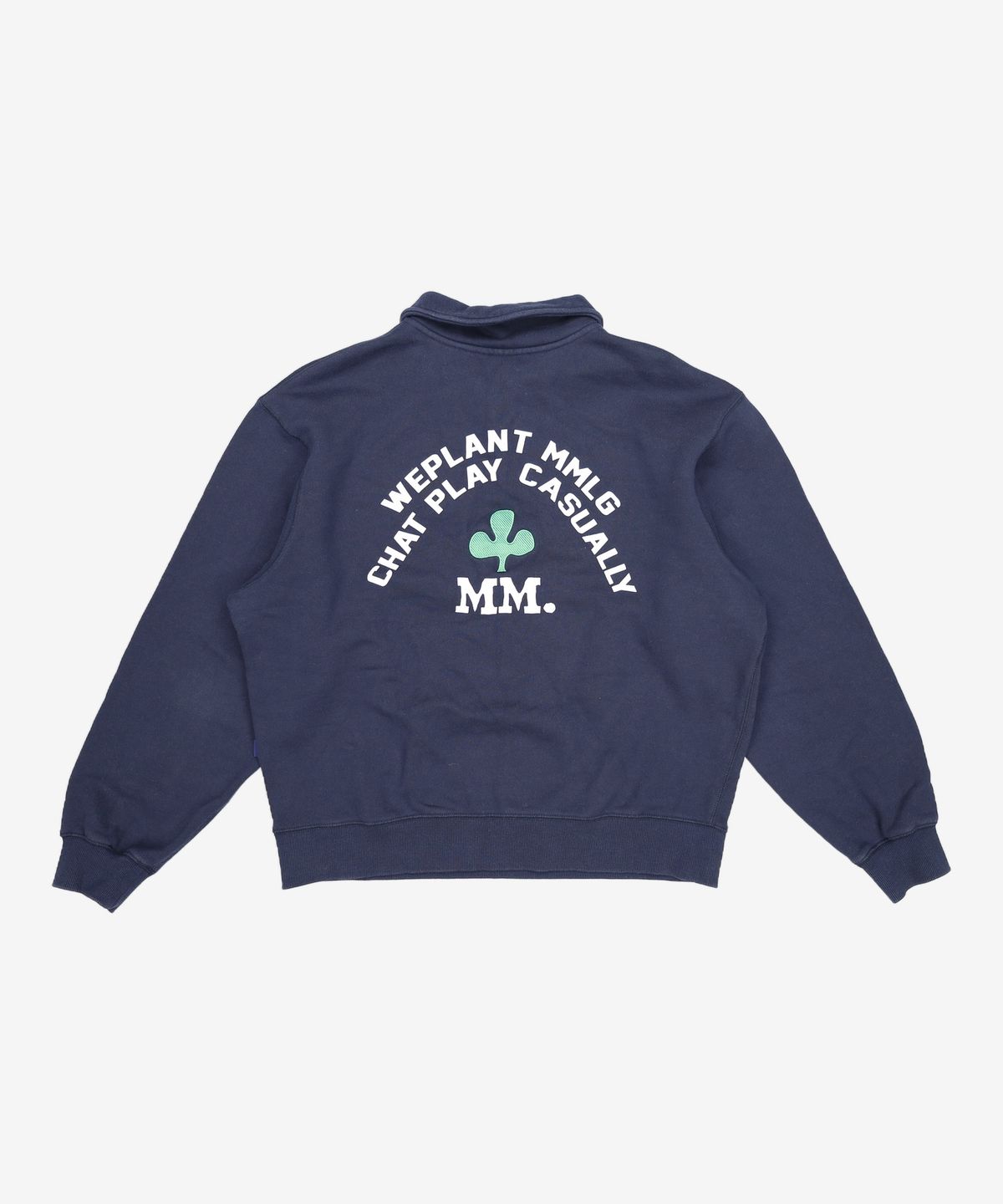 엠엠엘지(MMLG) [Mmlg] WEPLANT HALF ZIP SWEAT (AUTHENTIC NAVY) M
