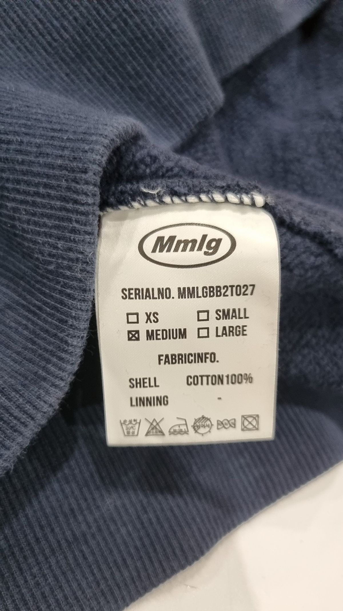 엠엠엘지(MMLG) [Mmlg] WEPLANT HALF ZIP SWEAT (AUTHENTIC NAVY) M