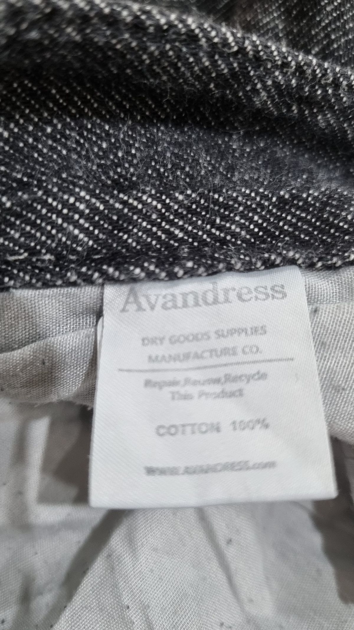 어반드레스(AVANDRESS) 청/데님 팬츠 S