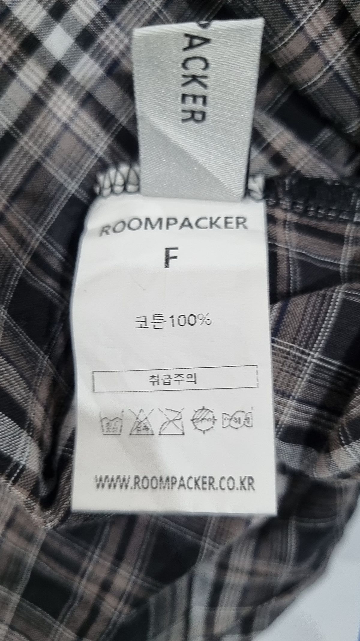 룸페커(ROOMPACKER) 블라우스 FREE
