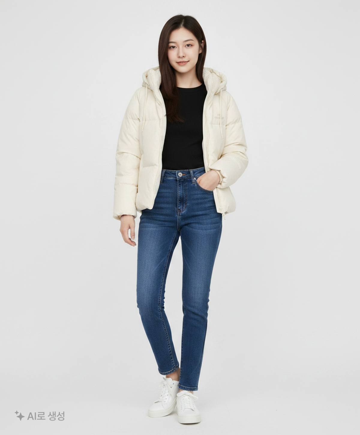 아이더(EIDER) 숏 패딩/숏 헤비 아우터 L
