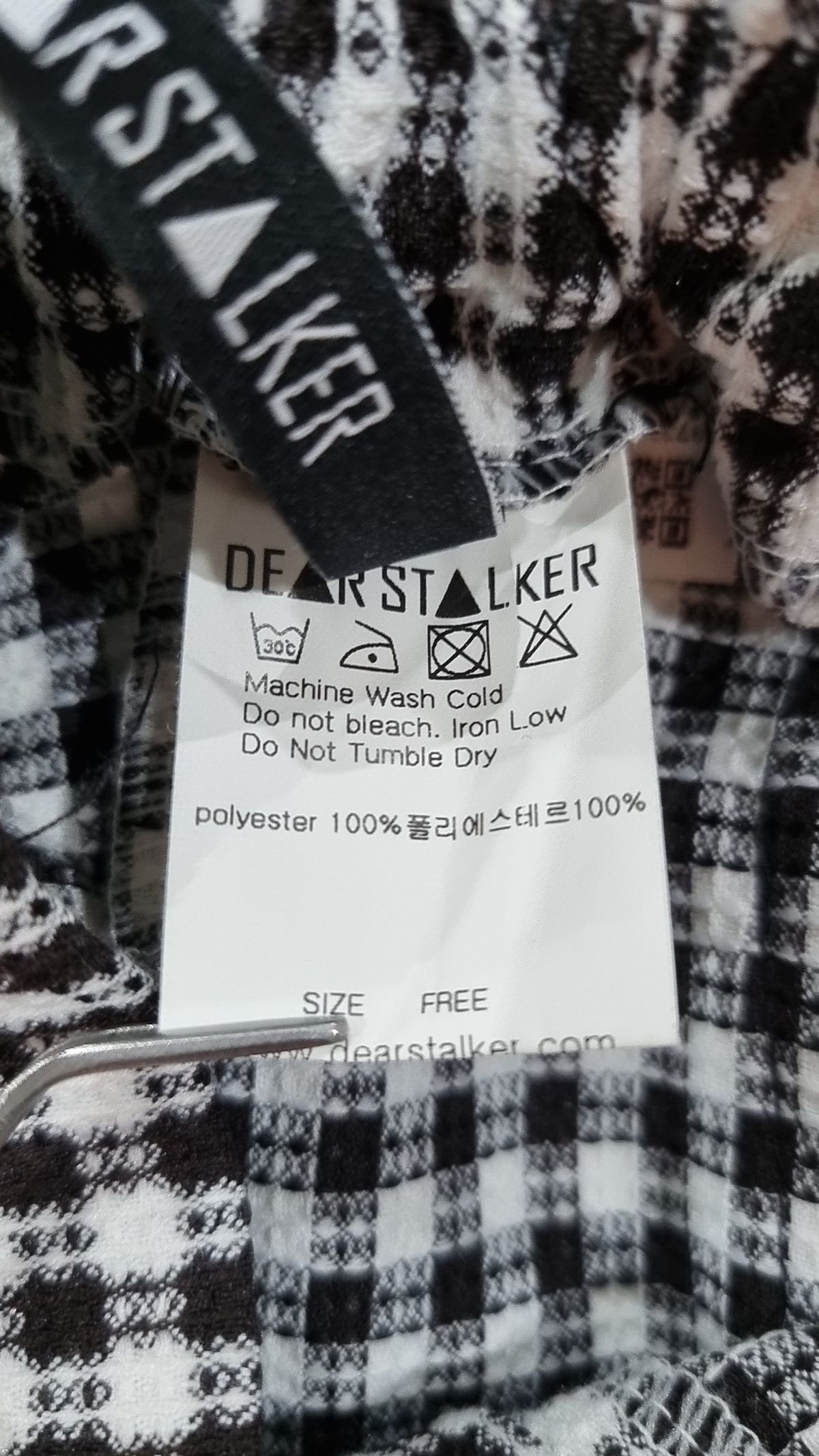디어스토커(DEARSTALKER) 미니스커트 FREE