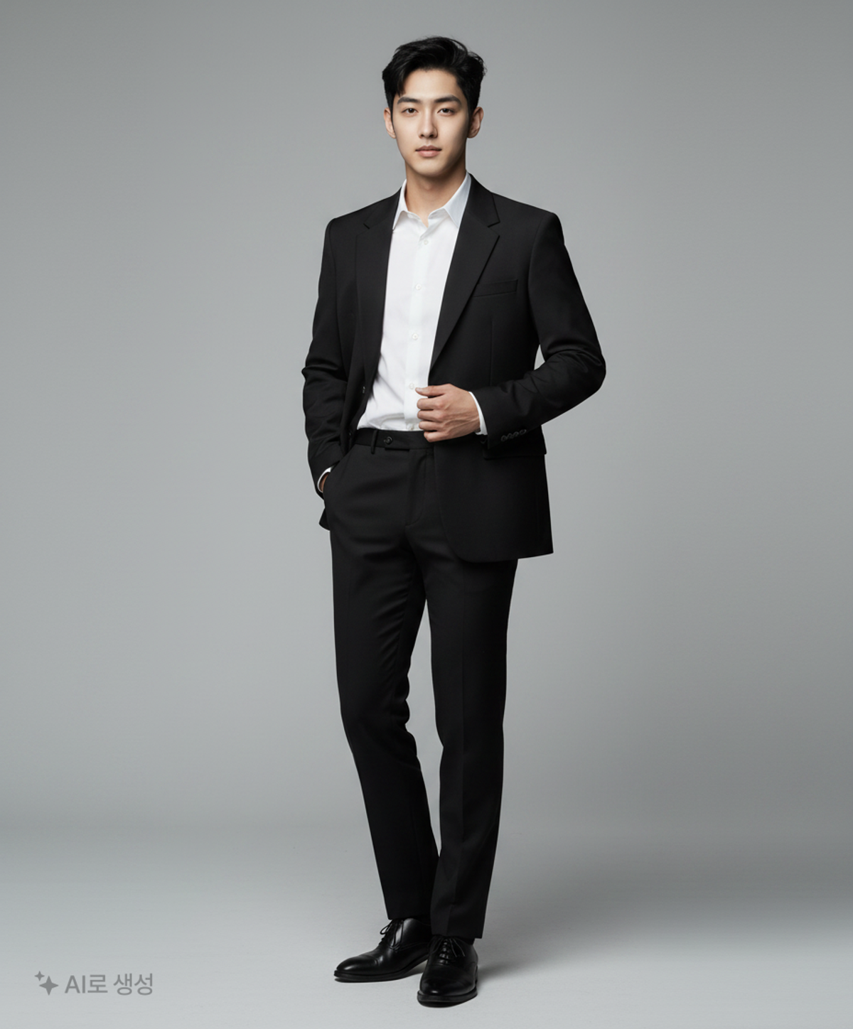 무신사 스탠다드(MUSINSA STANDARD) 오버사이즈 블레이저 [블랙] M
