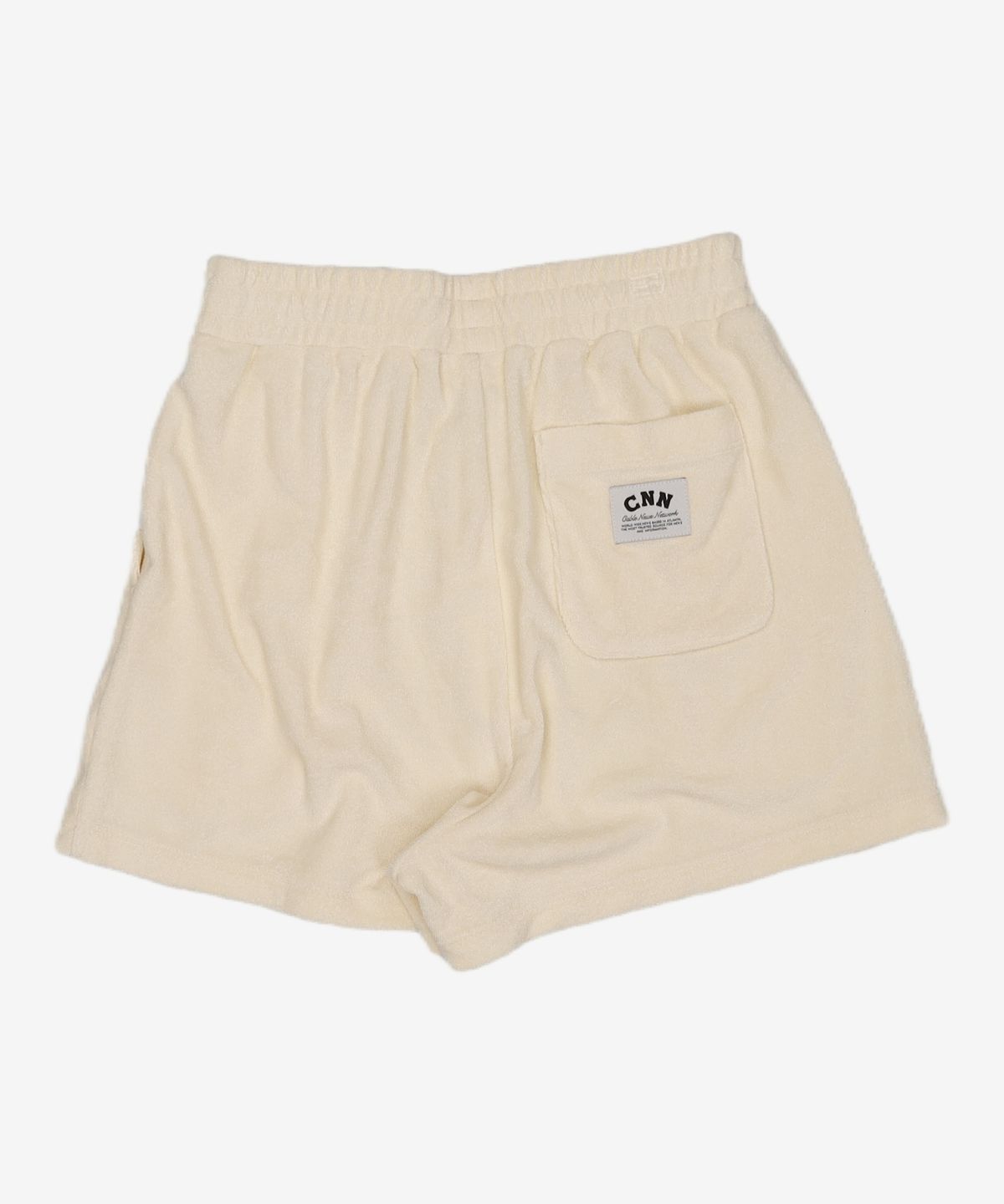 씨엔엔 어패럴(CNN APPAREL) 트래블 여성용 테리 쇼츠 IVORY XXS