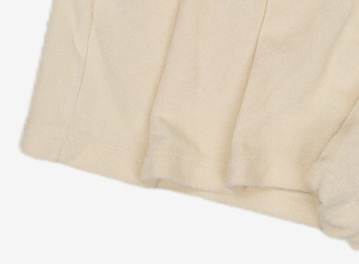 씨엔엔 어패럴(CNN APPAREL) 트래블 여성용 테리 쇼츠 IVORY XXS