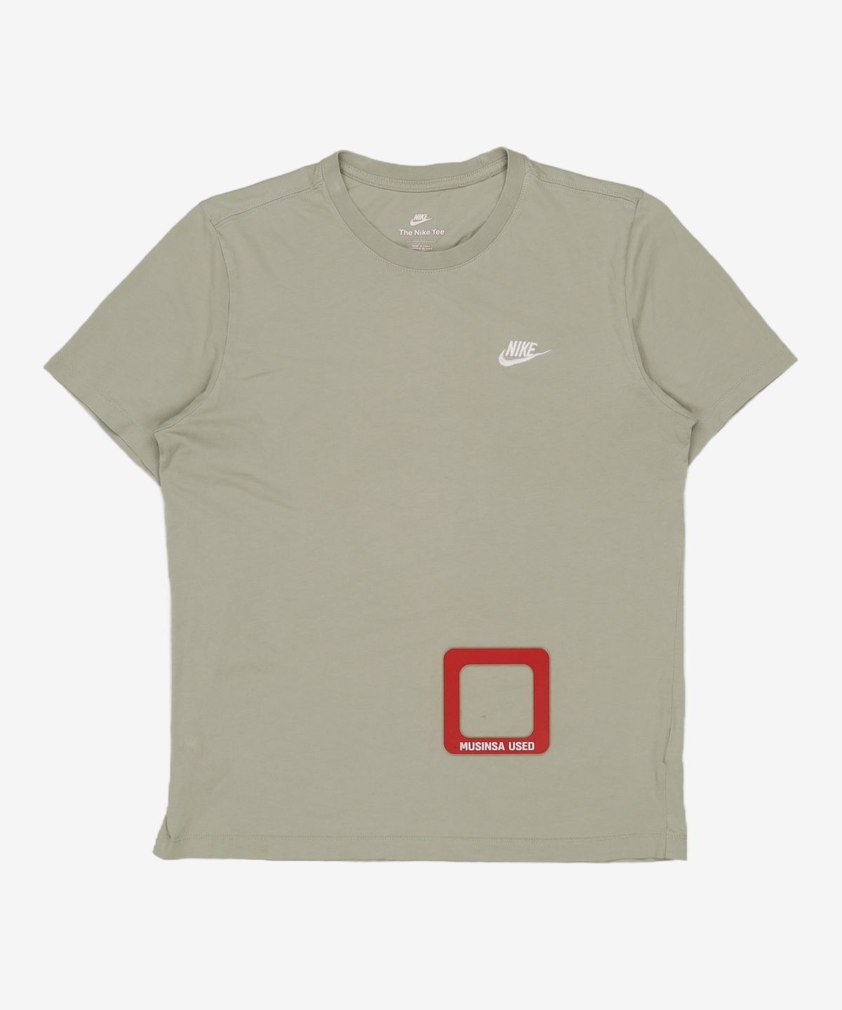 나이키(NIKE) 스포츠웨어 클럽 티셔츠 M - 제이드 호라이즌 / AR4999-371 L