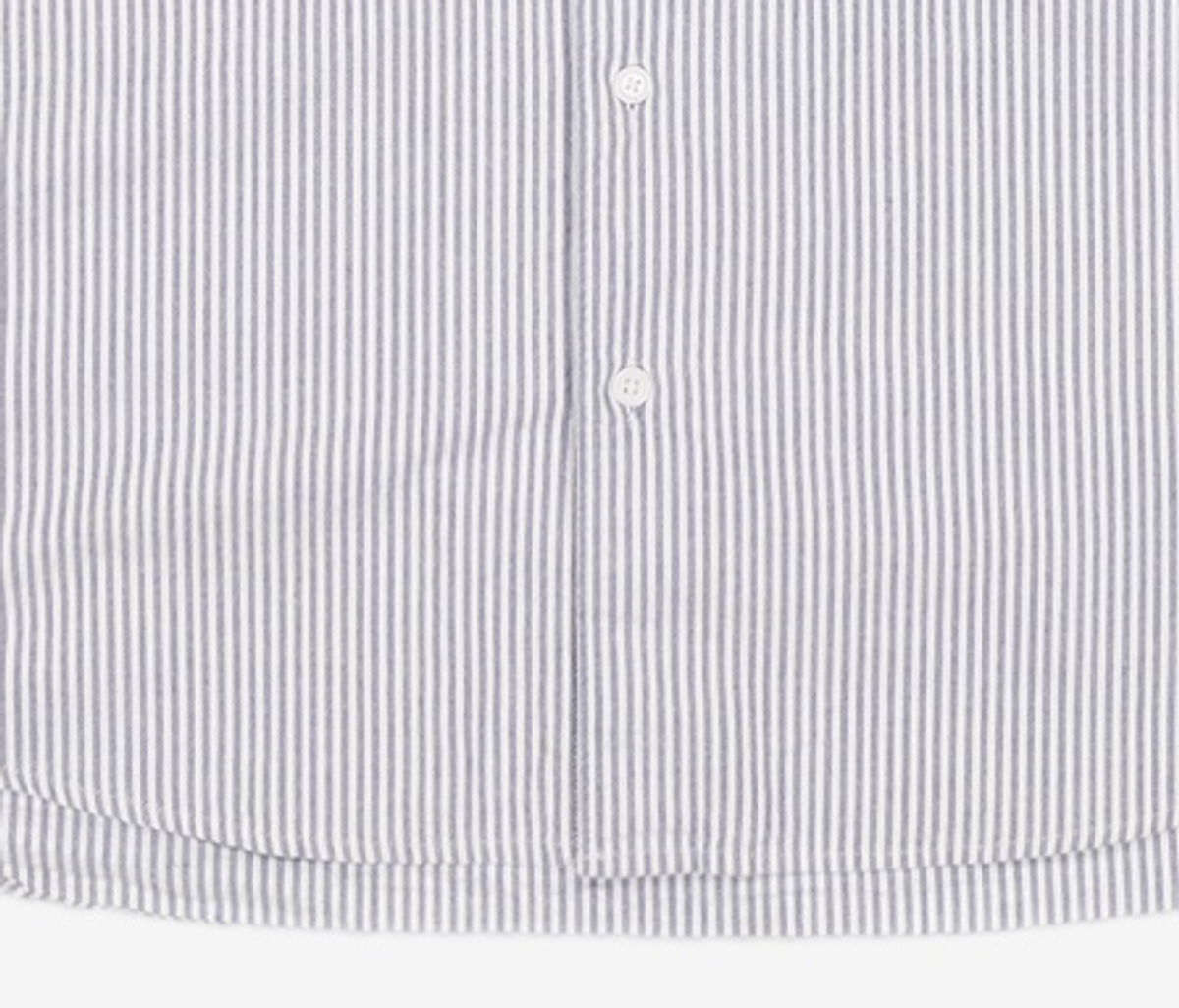 프리즘웍스(FRIZMWORKS) STRIPE COTTON RELAXED SHIRT _ BLUE L