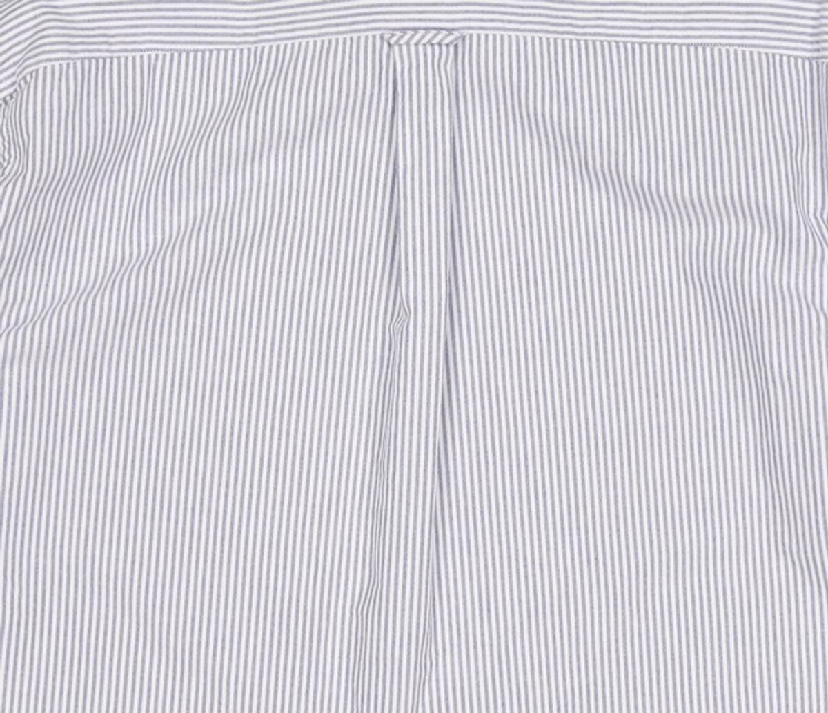 프리즘웍스(FRIZMWORKS) STRIPE COTTON RELAXED SHIRT _ BLUE L