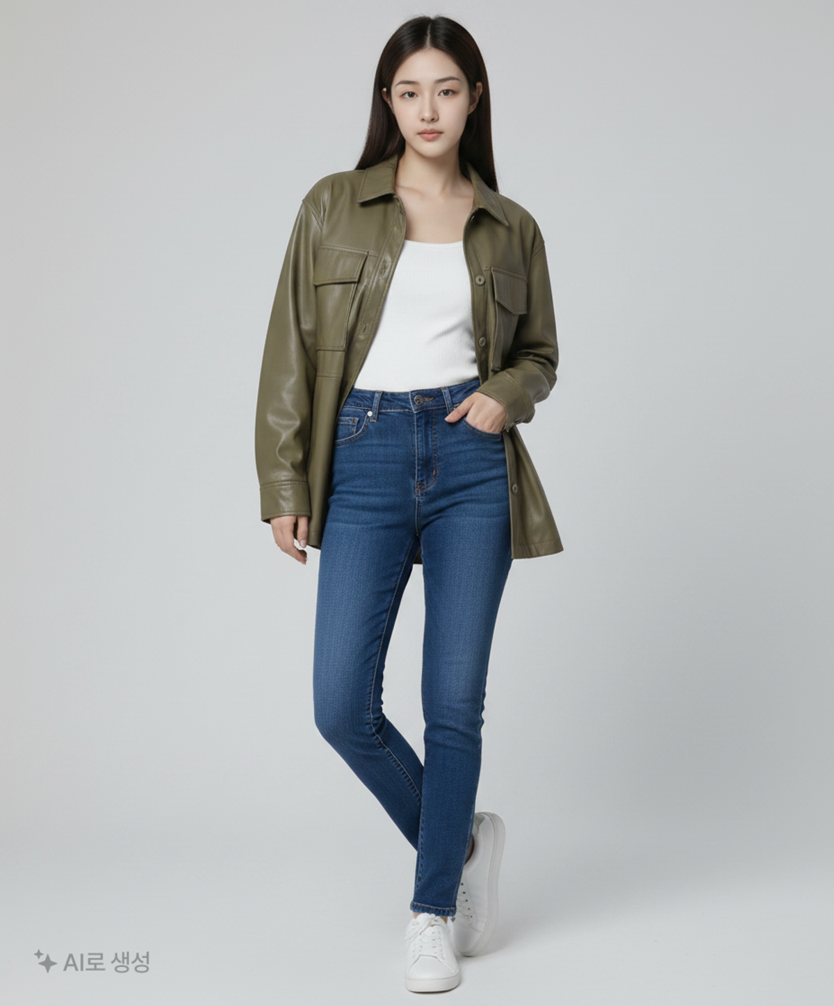 자라(ZARA) 레더/라이더스 재킷 L
