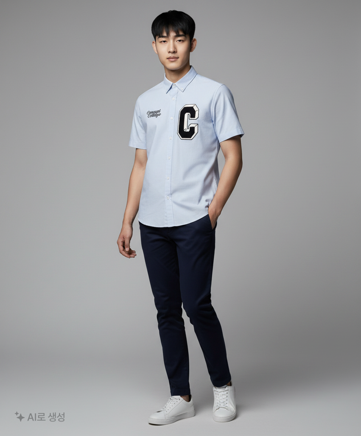 컨셉트컬리지(CONCEPTCOLLEGE) 캐주얼 셔츠 M