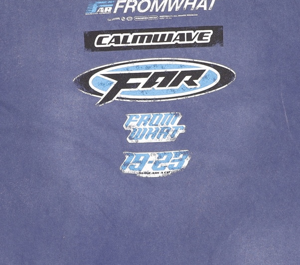 파프롬왓(FAR FROM WHAT) 반소매 티셔츠 1