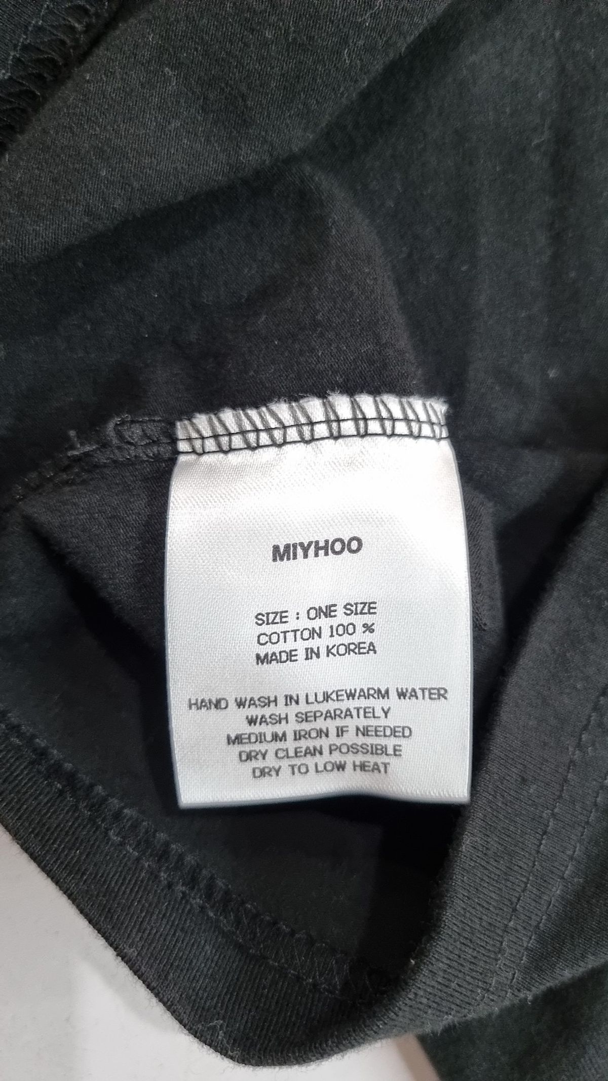 미와이후(MIYHOO) 반소매 티셔츠 ONE SIZE