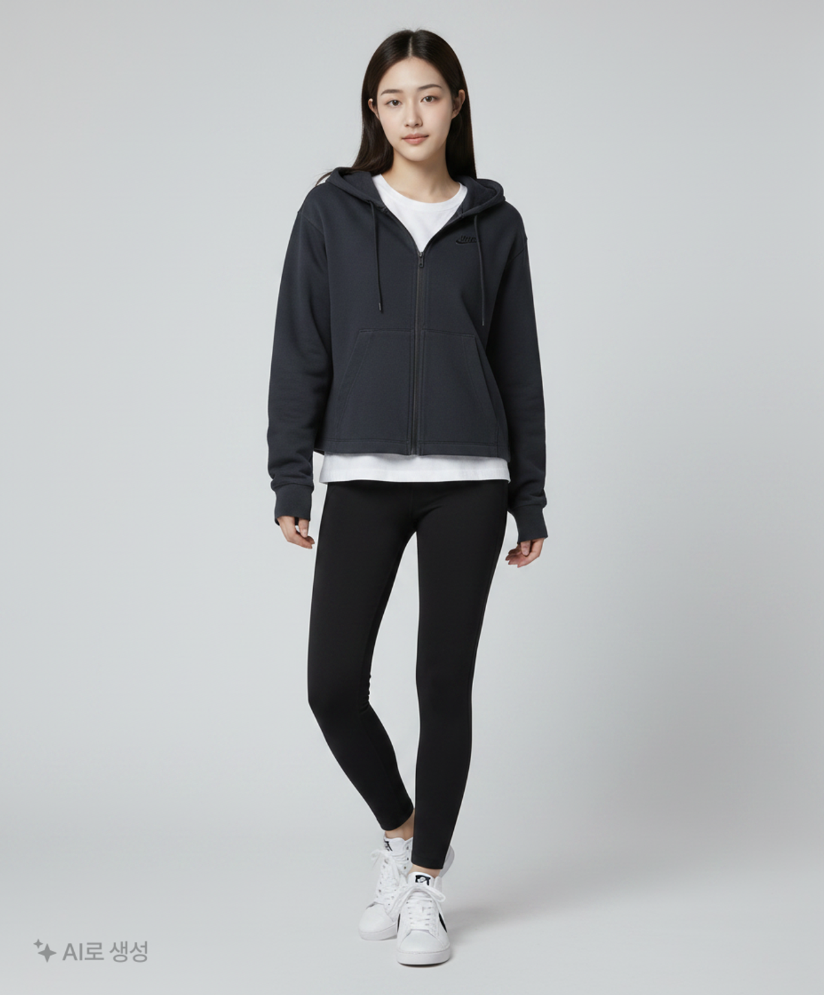 나이키(NIKE) 후드 집업 S