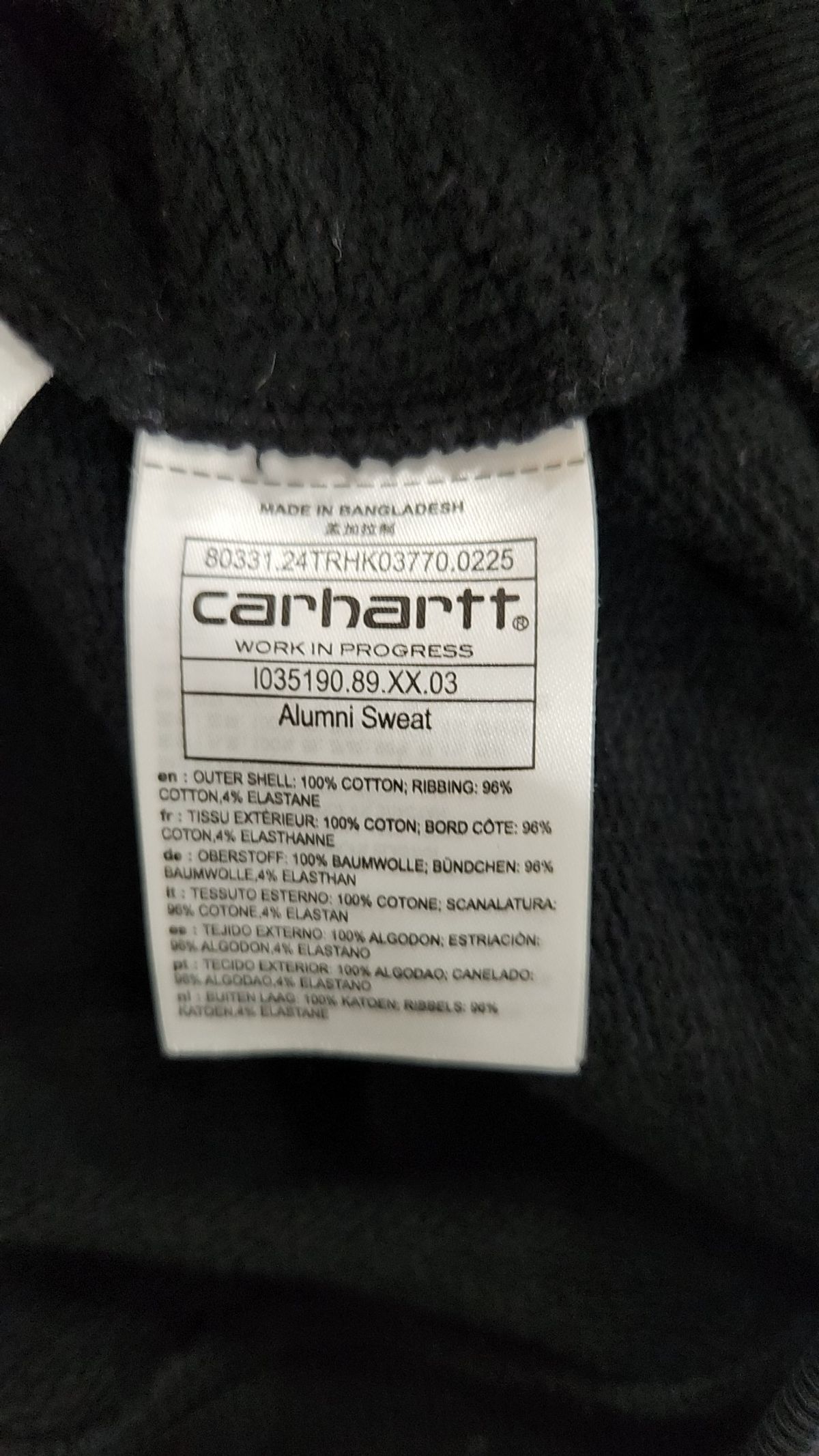 칼하트WIP(CARHARTT WIP) 맨투맨/스웨트셔츠 XL