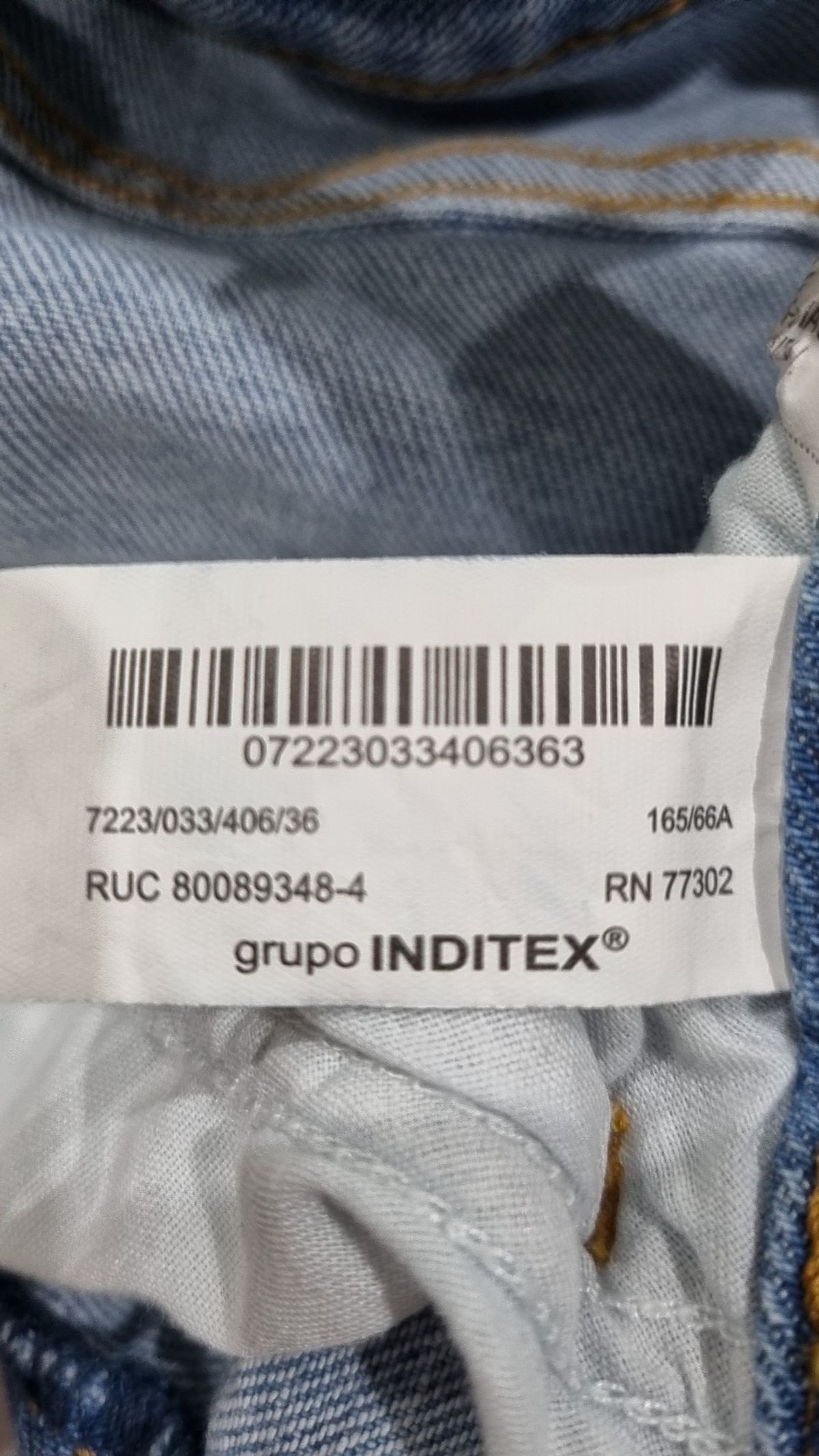 자라(ZARA) 청/데님 팬츠 36