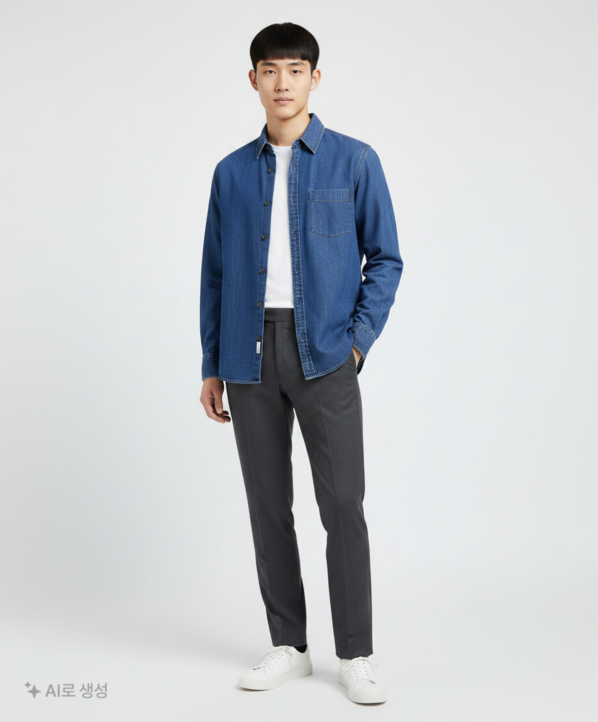 유니클로(UNIQLO) 캐주얼 셔츠 S