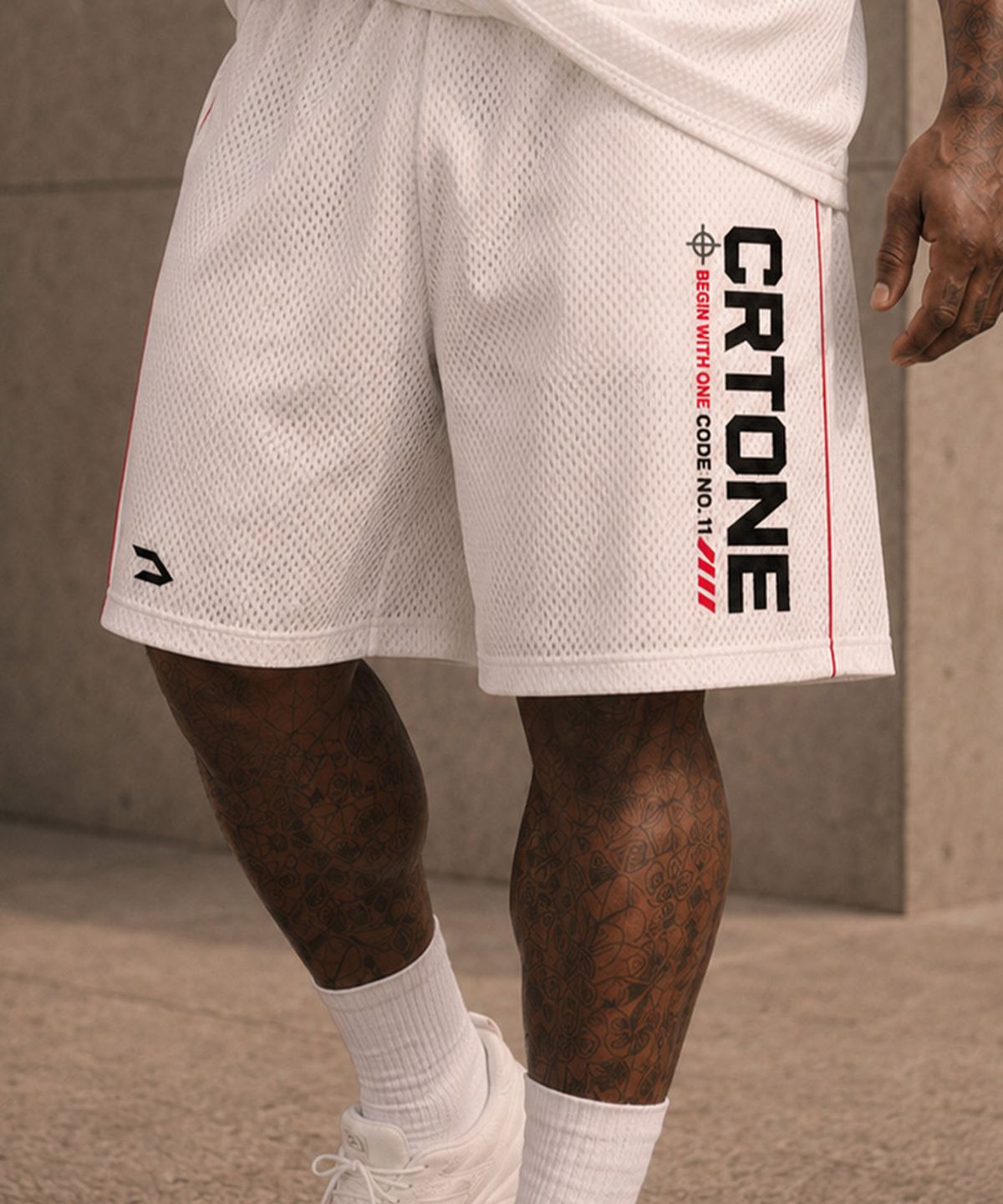 씨알티원(CRTONE) CRTONE 메쉬 5부 팬츠