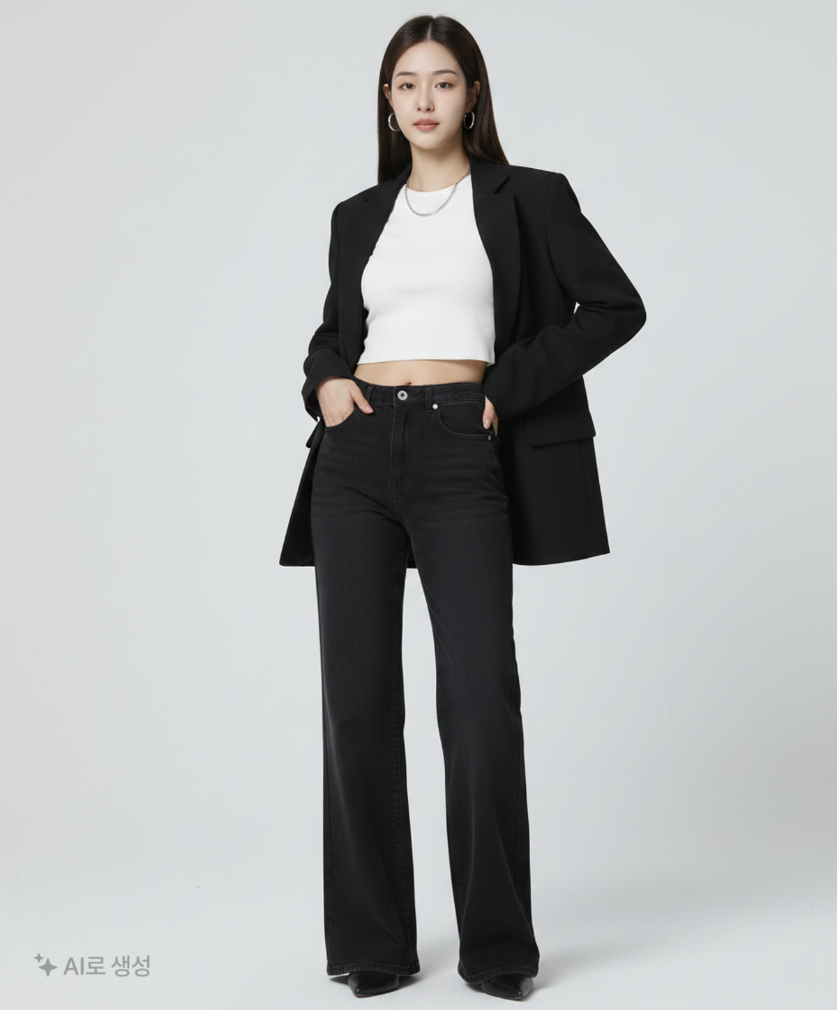언유즈얼리(UNUSUALLY) 청/데님 팬츠 LONG-M3