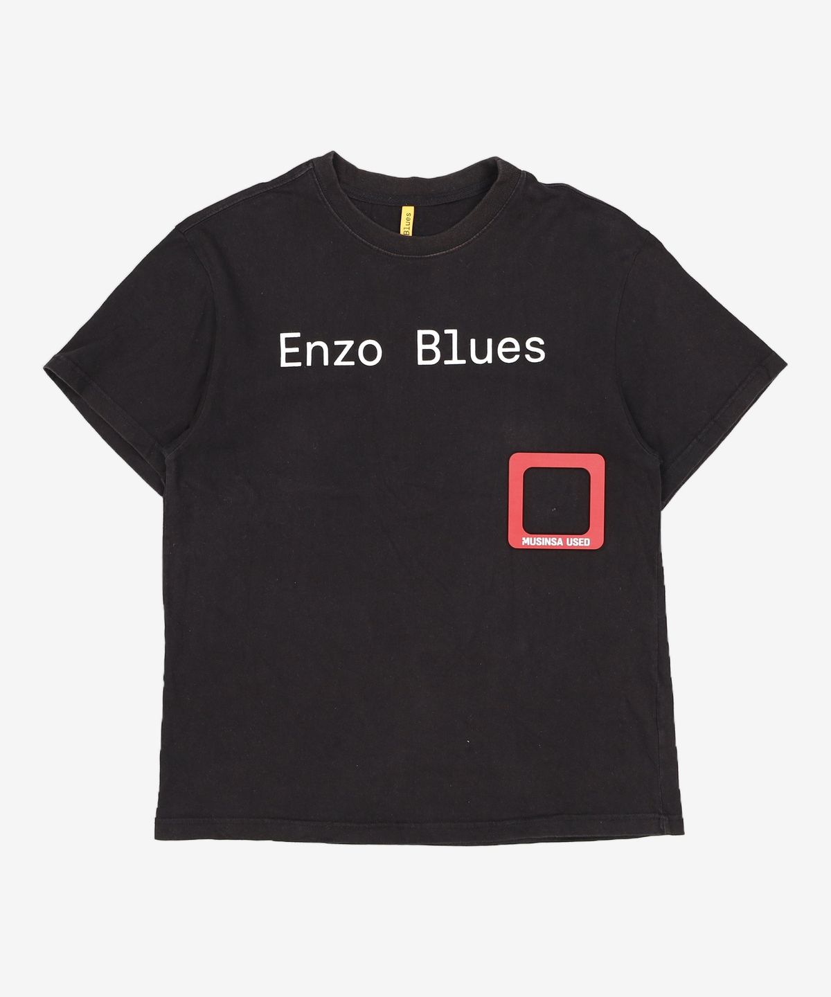 엔조 블루스(ENZO BLUES) 반소매 티셔츠 L
