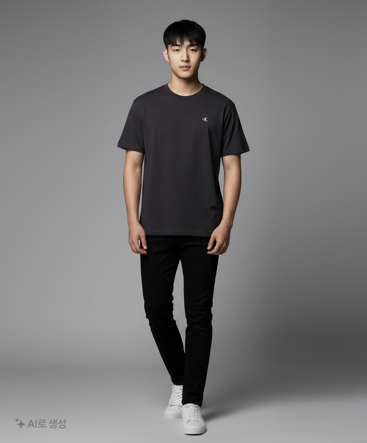 캘빈클라인(CALVIN KLEIN) 반소매 티셔츠 L
