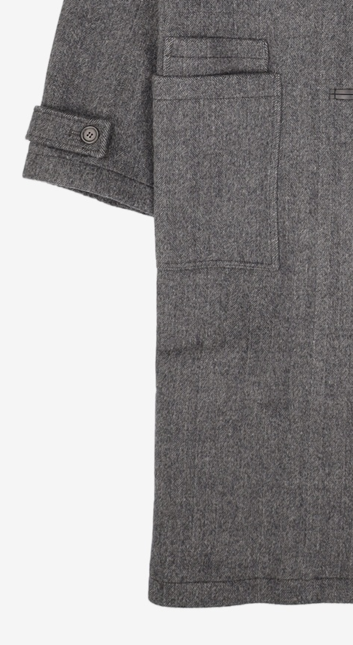유스(YOUTH) Duffle Coat - Charcoal Grey M