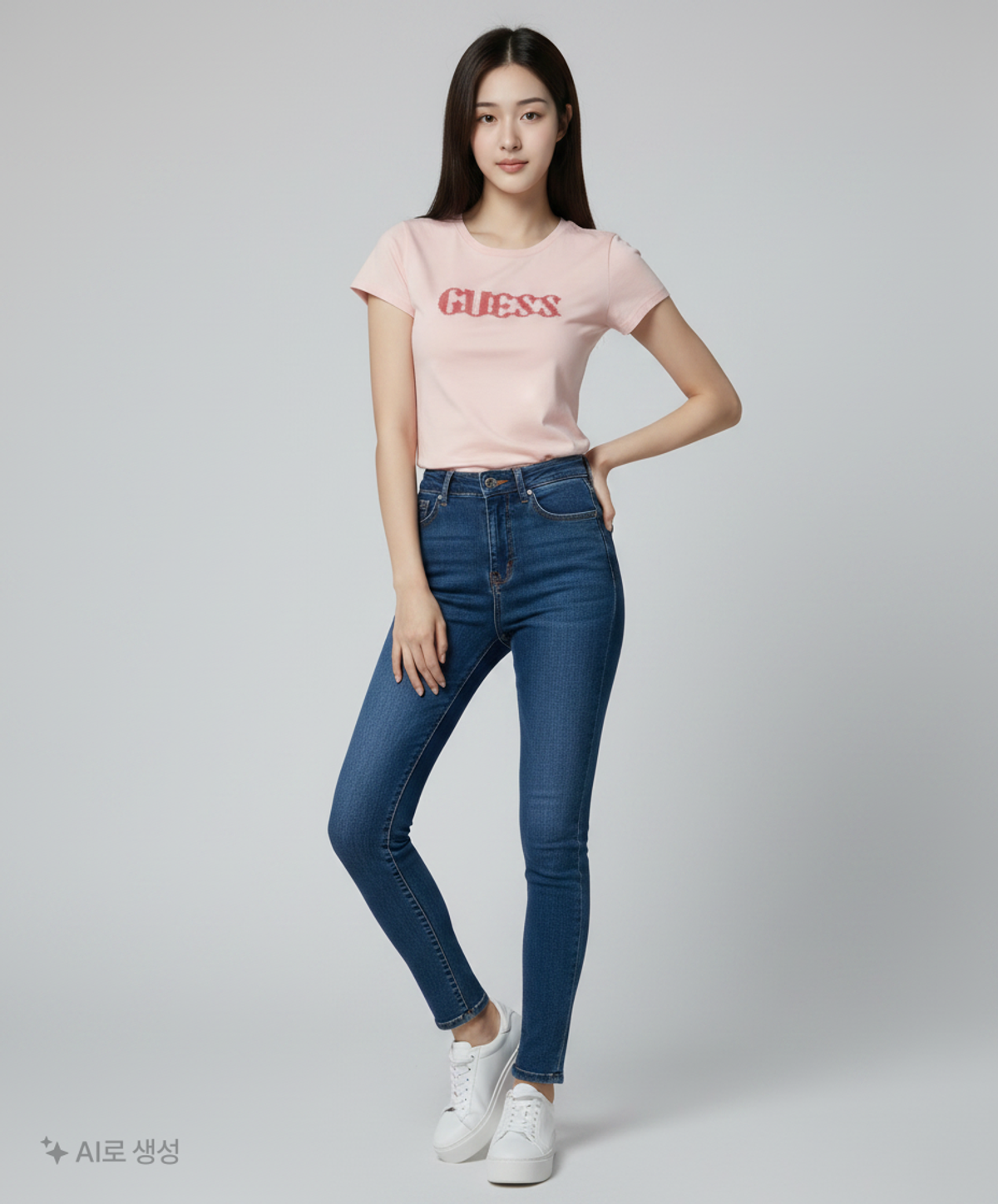 게스(GUESS) 반소매 티셔츠 S