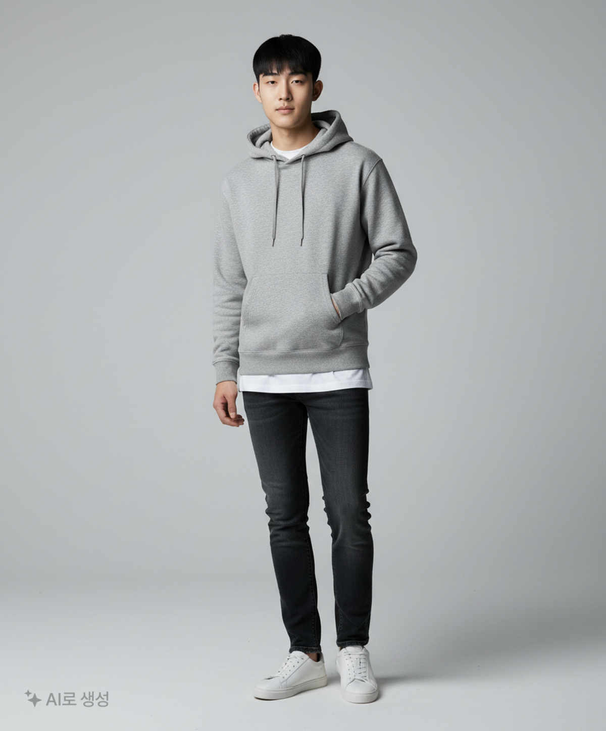 무신사 스탠다드(MUSINSA STANDARD) 후드 티셔츠 M