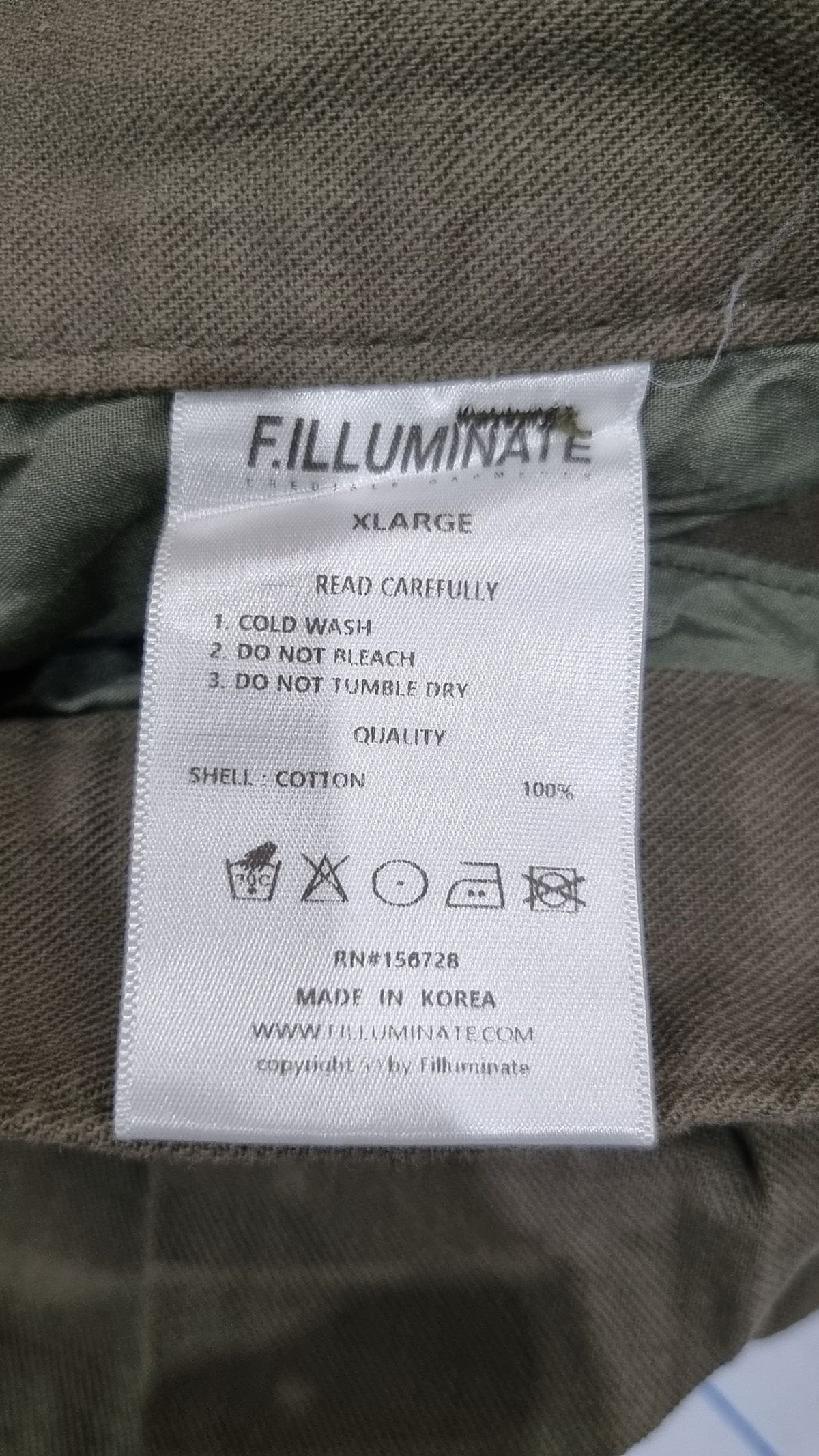 필루미네이트(FILLUMINATE) 코튼 팬츠 XL
