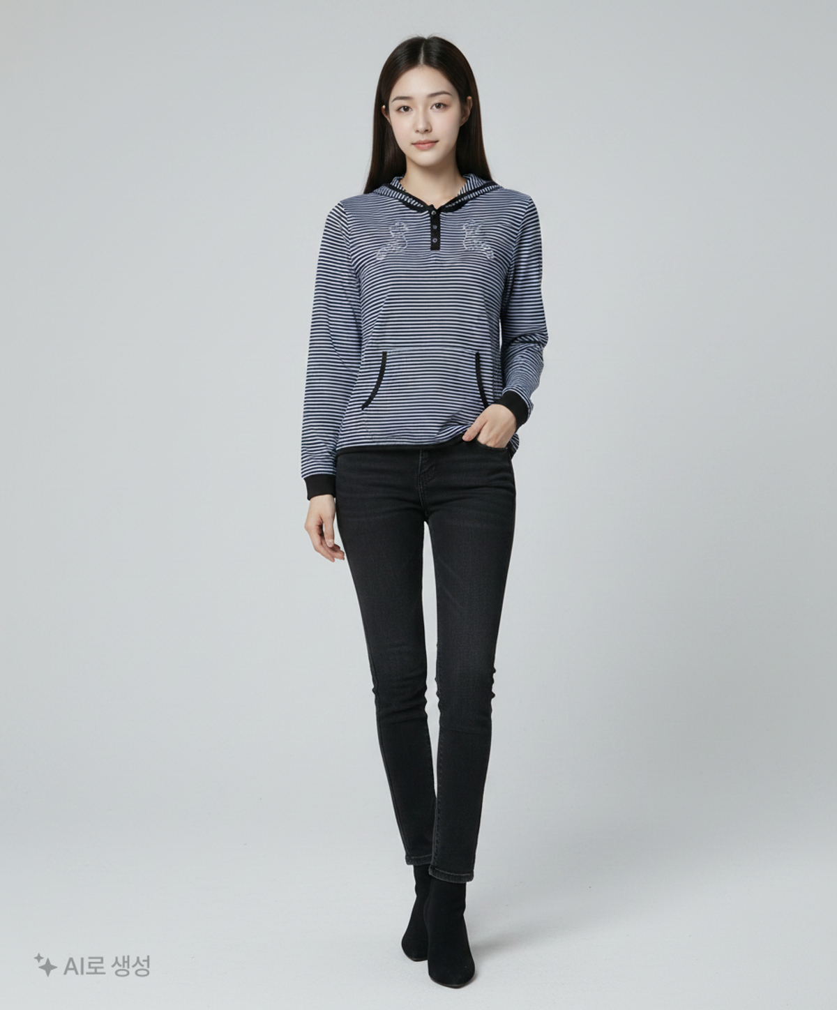 카비시(CAVISH) 후드 티셔츠 M