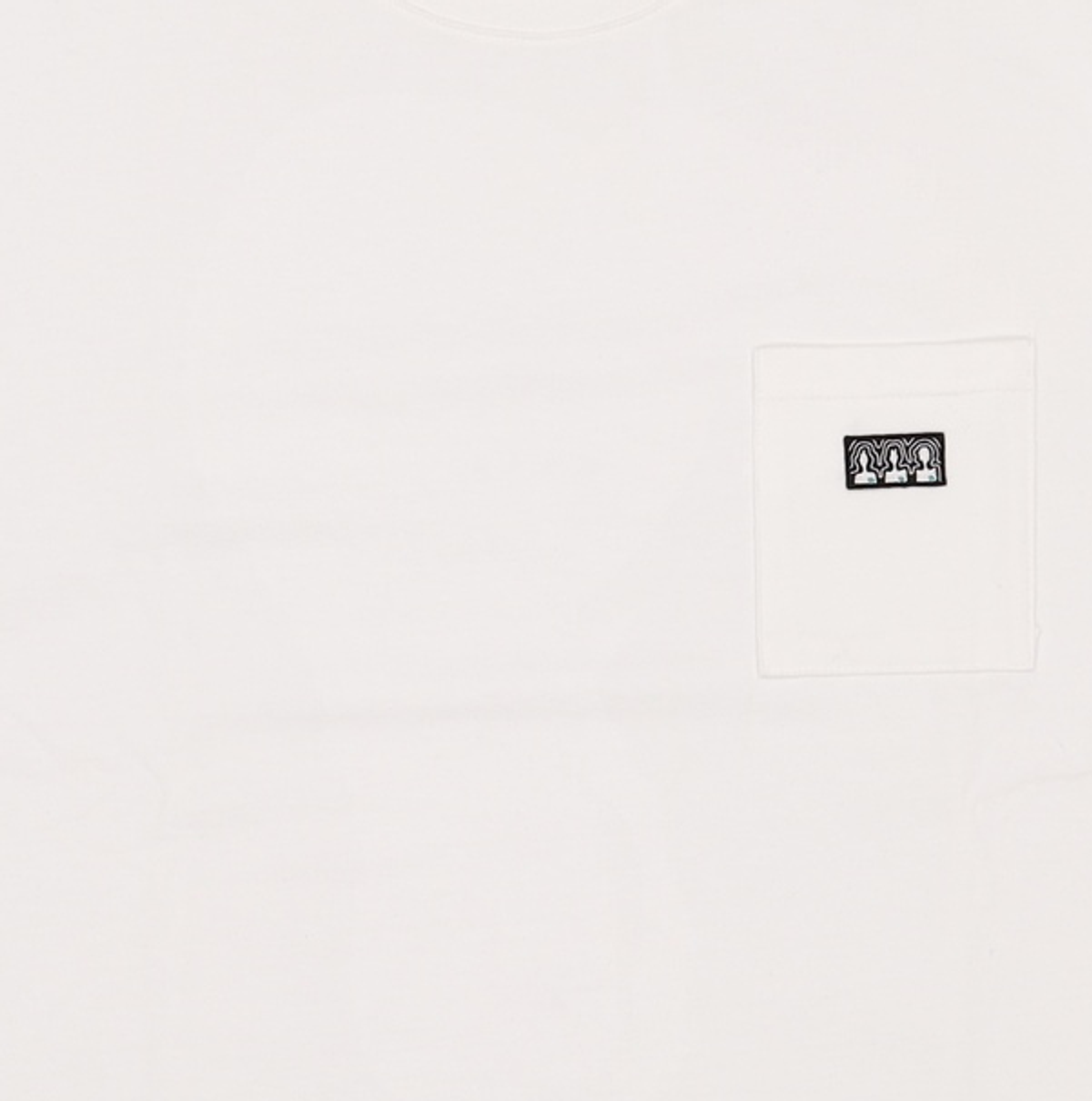 엠엠엘지(MMLG) [Mmlg] WE LOGO POCKET HF-T (EVERY WHITE) L