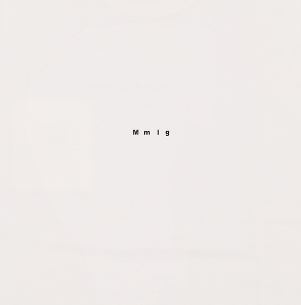 엠엠엘지(MMLG) [Mmlg] WE LOGO POCKET HF-T (EVERY WHITE) L